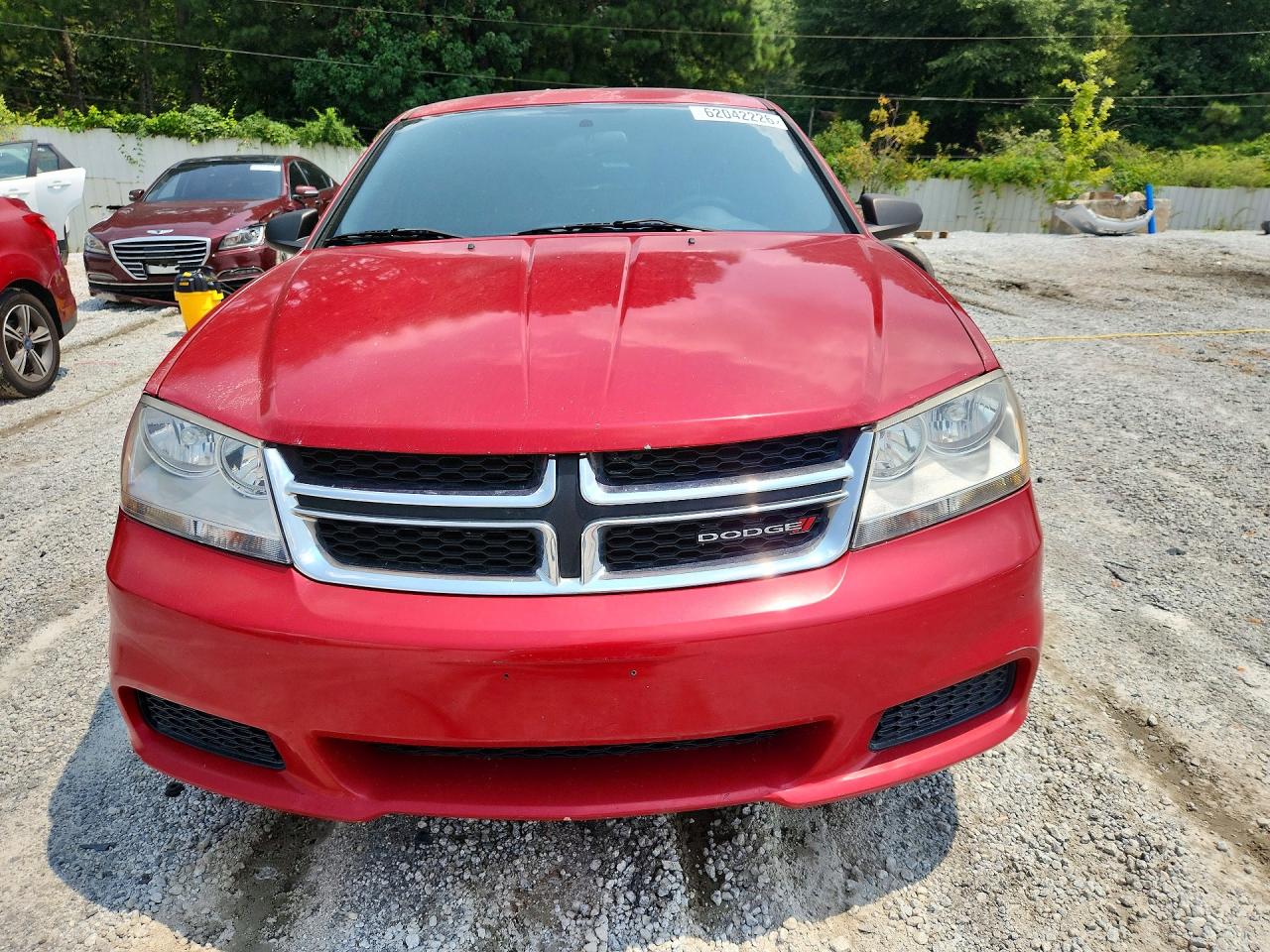 2013 Dodge Avenger Se Red vin: 1C3CDZAB5DN681677
