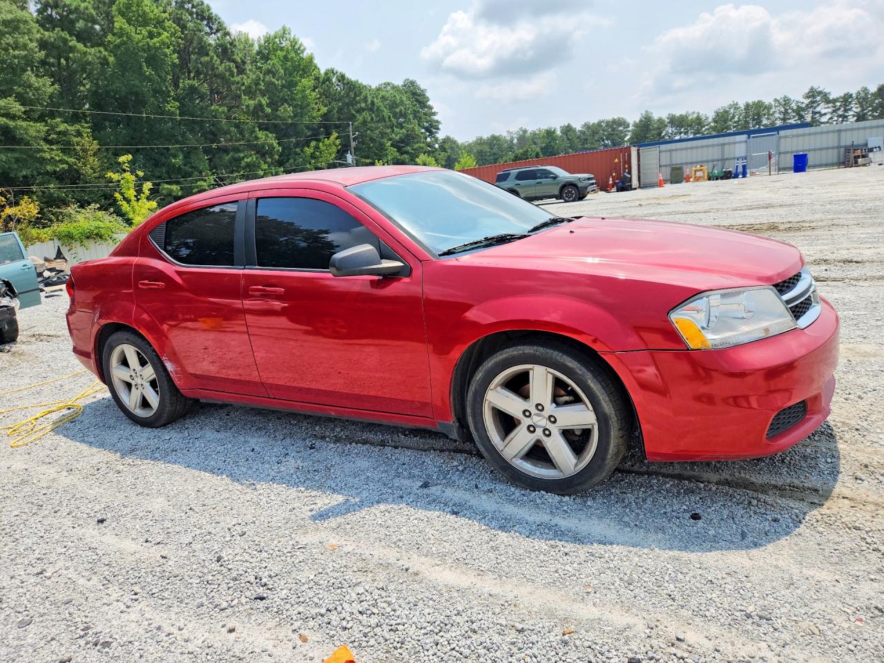 2013 Dodge Avenger Se Red vin: 1C3CDZAB5DN681677