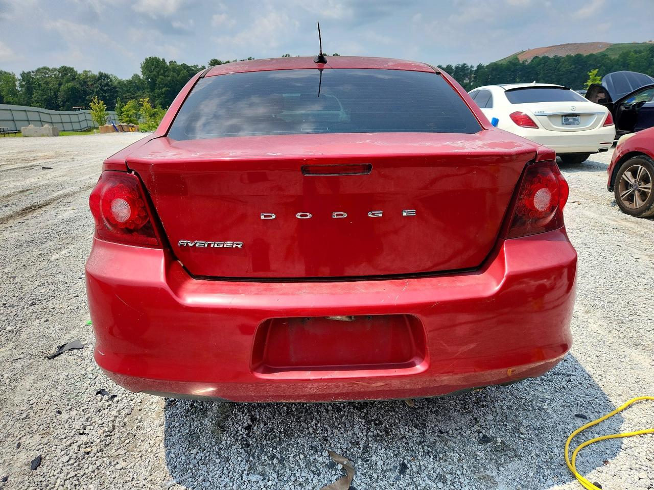 2013 Dodge Avenger Se Red vin: 1C3CDZAB5DN681677