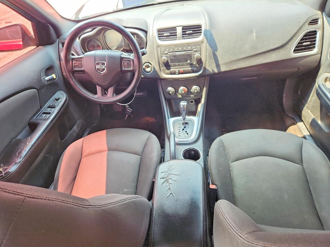 2013 Dodge Avenger Se Red vin: 1C3CDZAB5DN681677