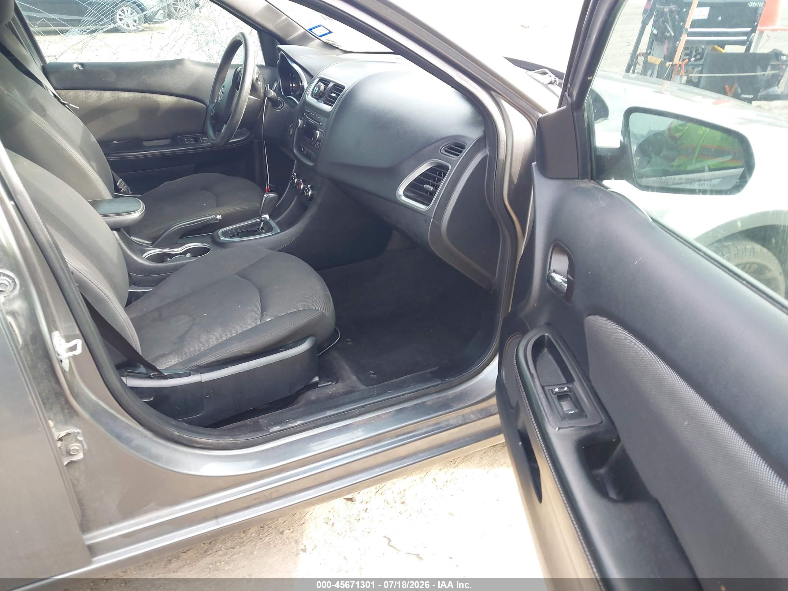 2013 Dodge Avenger Se Gray vin: 1C3CDZAB5DN730277