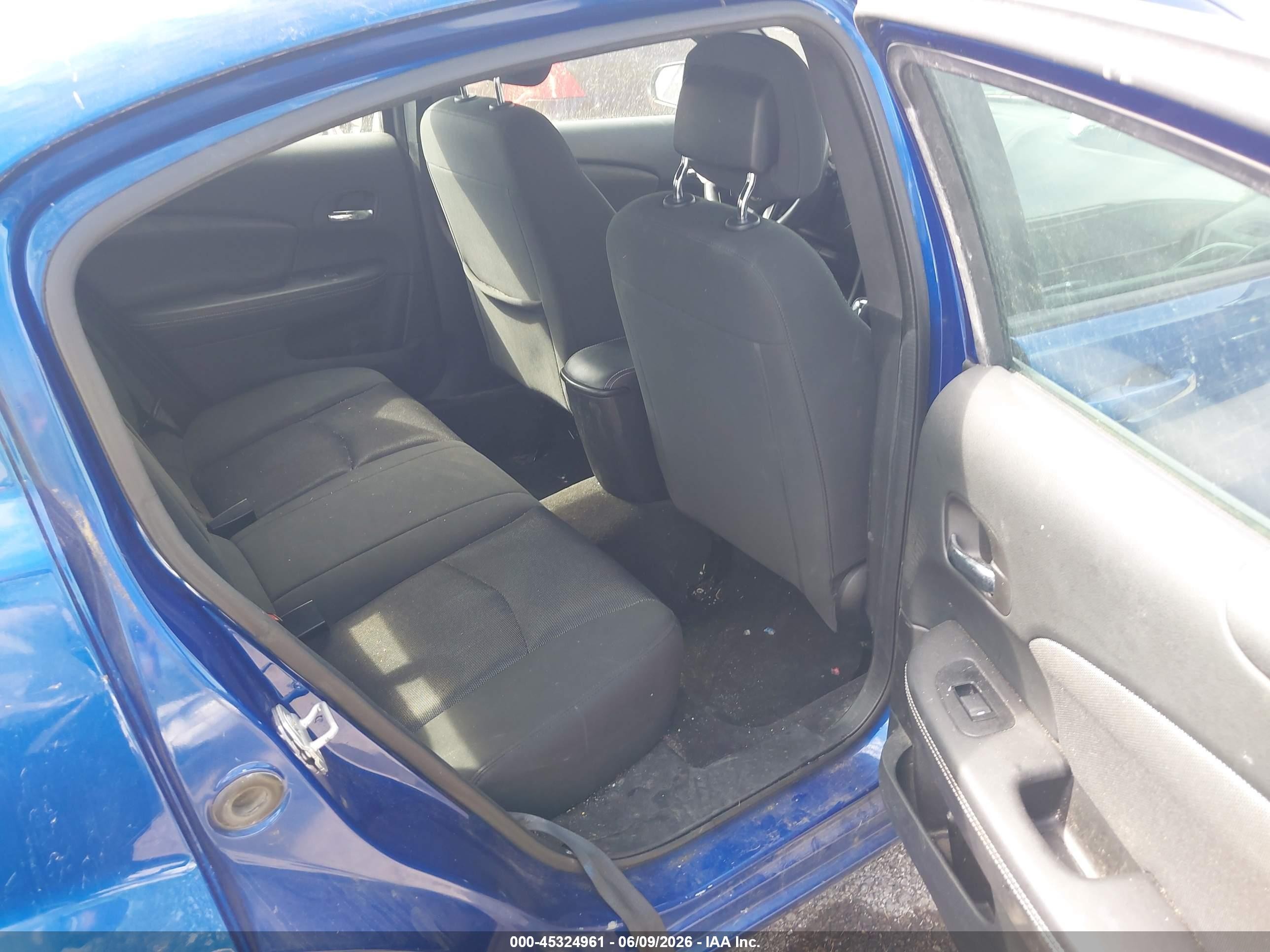 2013 Dodge Avenger Se Blue vin: 1C3CDZAB5DN755776
