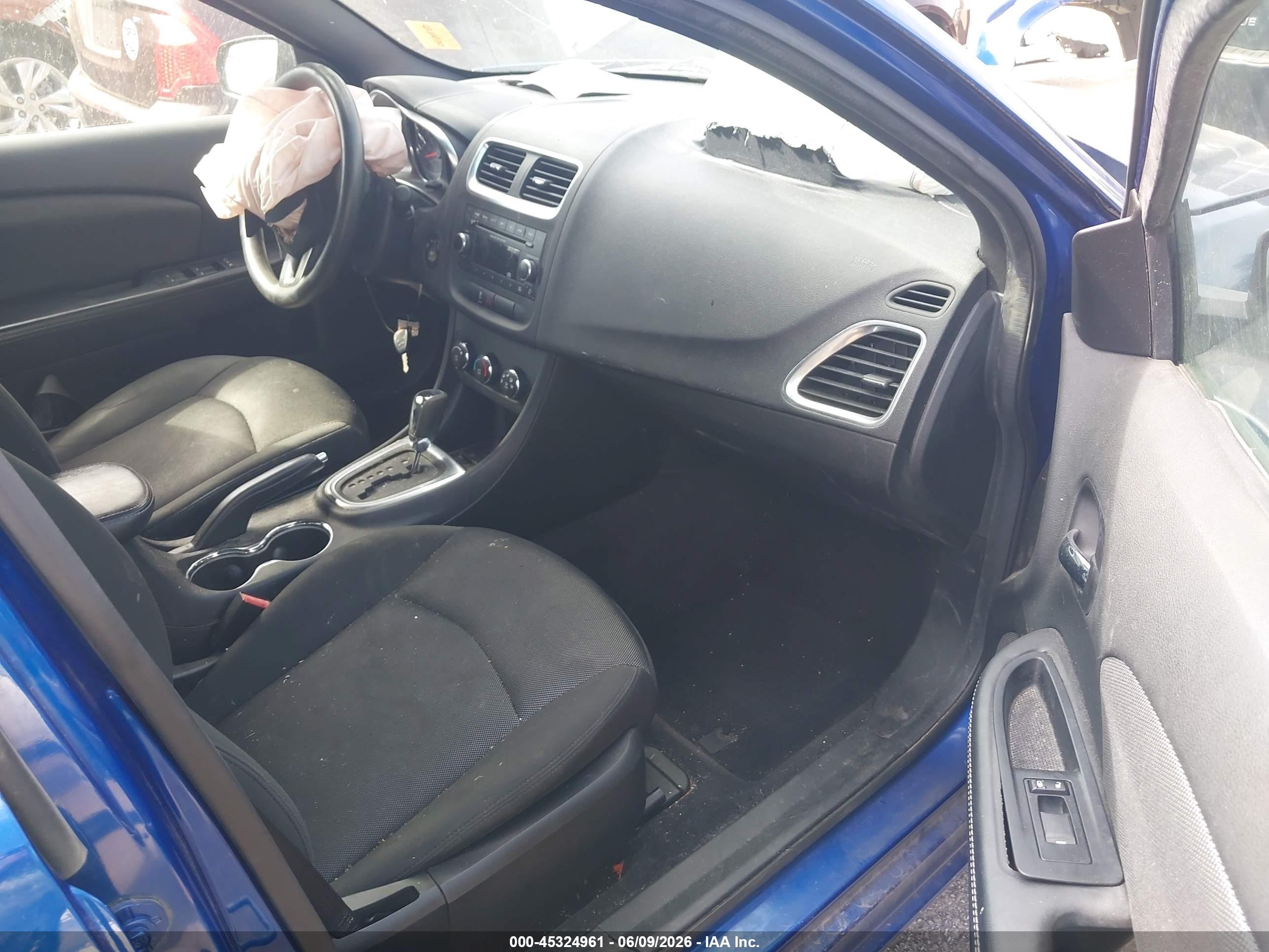 2013 Dodge Avenger Se Blue vin: 1C3CDZAB5DN755776