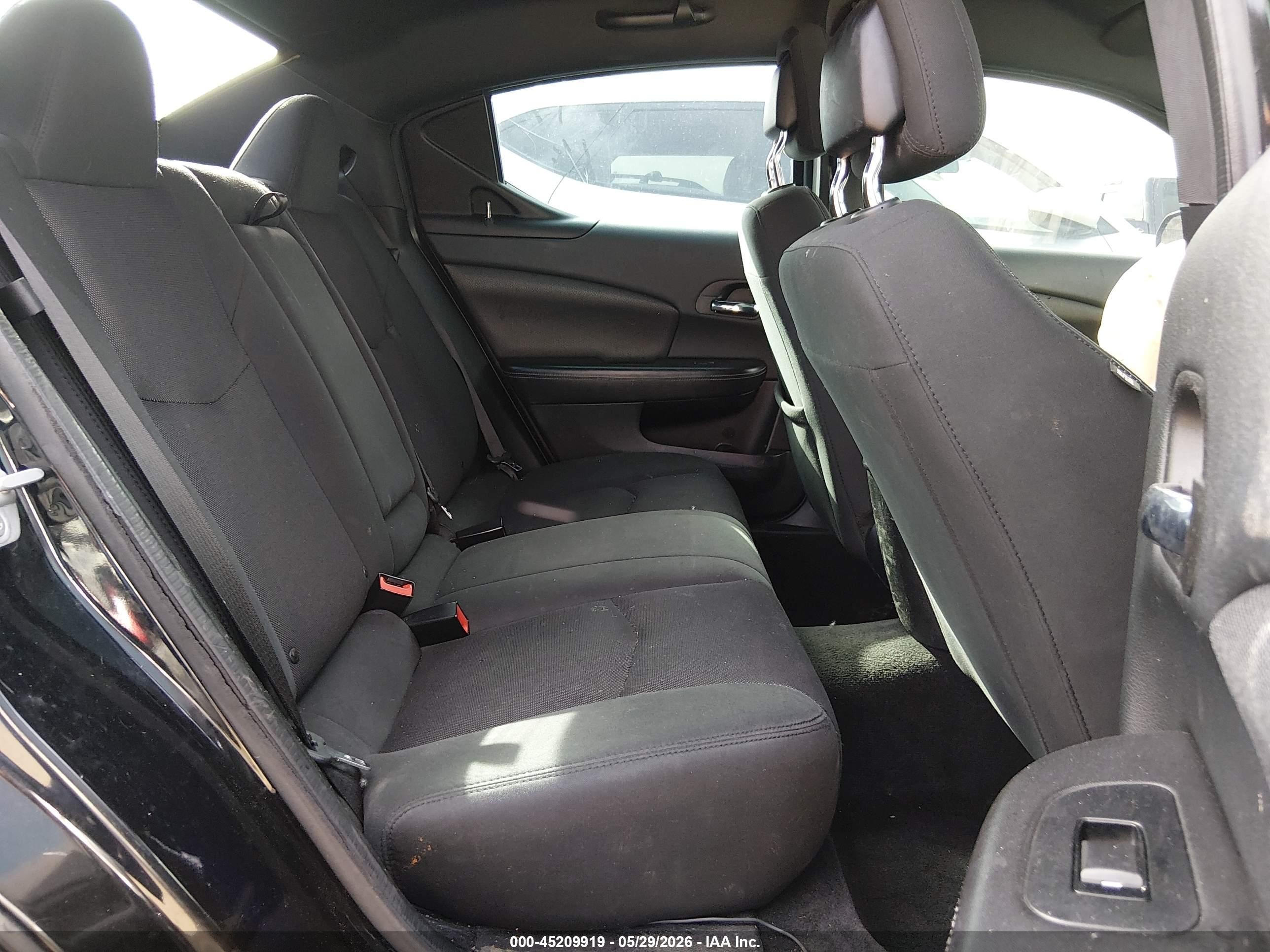 2014 Dodge Avenger Se Black vin: 1C3CDZAB5EN110708