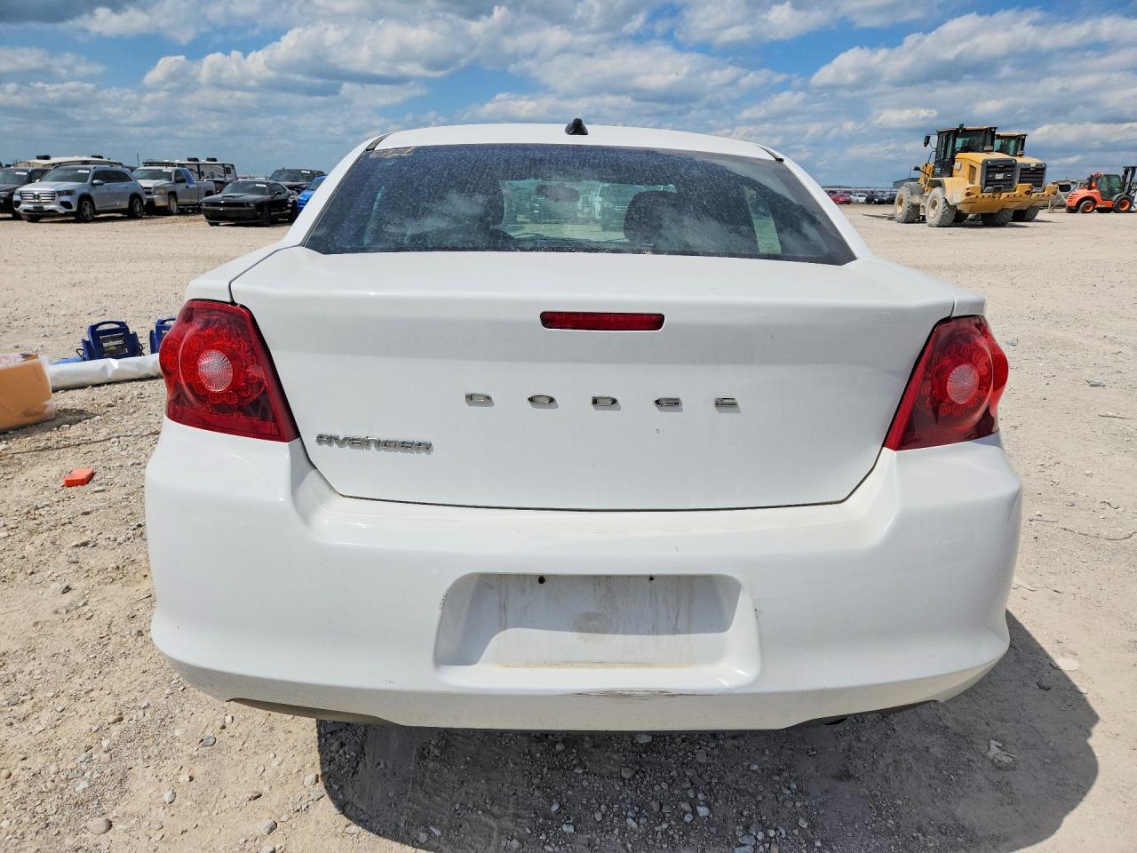 2014 Dodge Avenger Se Белый vin: 1C3CDZAB5EN112877