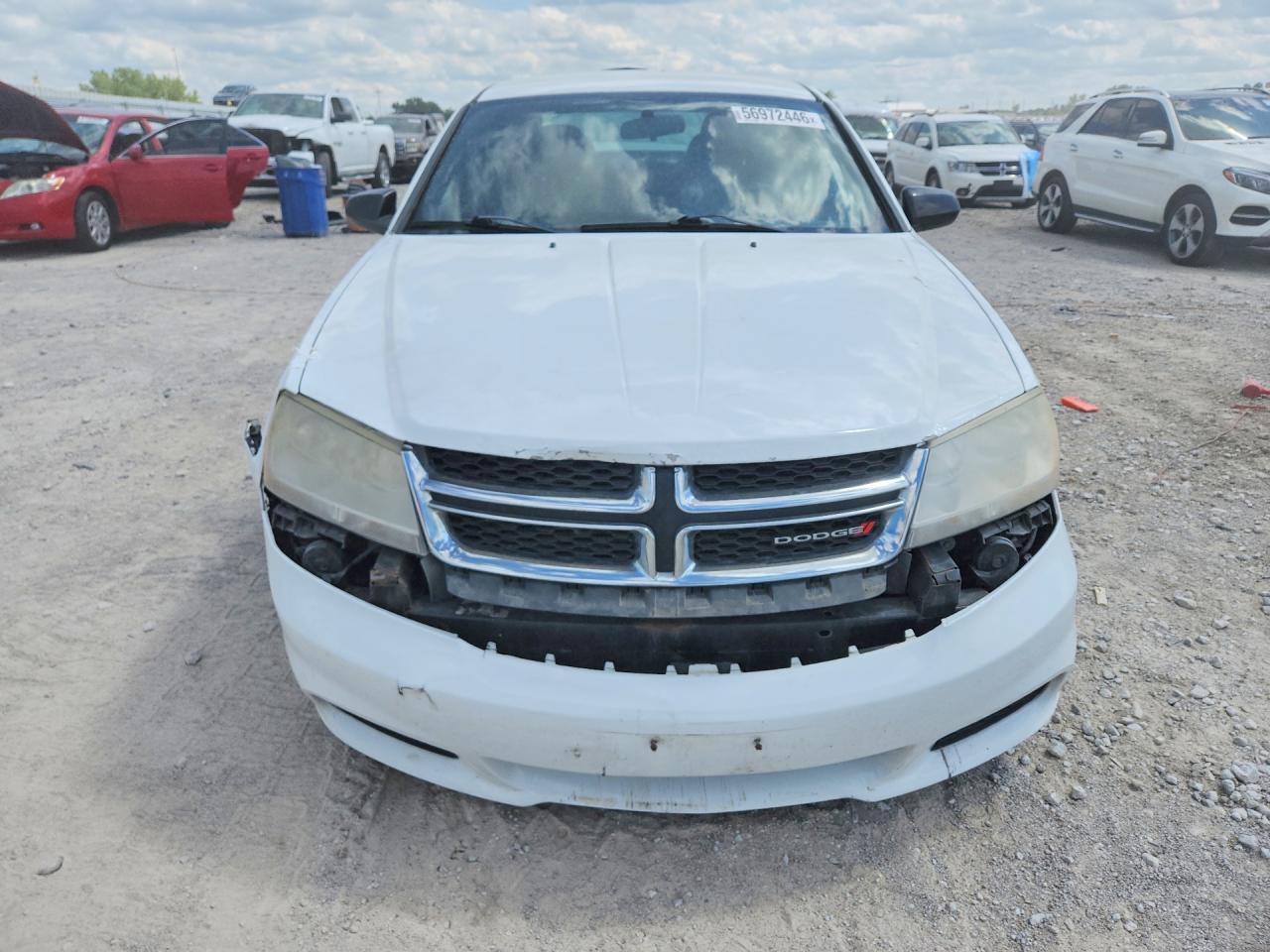 2014 Dodge Avenger Se Белый vin: 1C3CDZAB5EN112877
