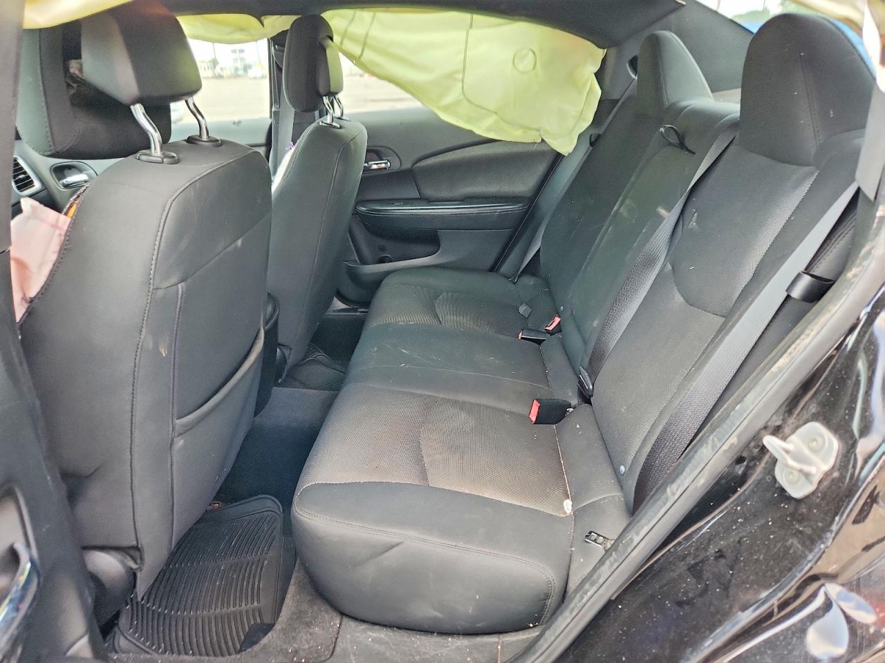 2014 Dodge Avenger Se Black vin: 1C3CDZAB5EN126665