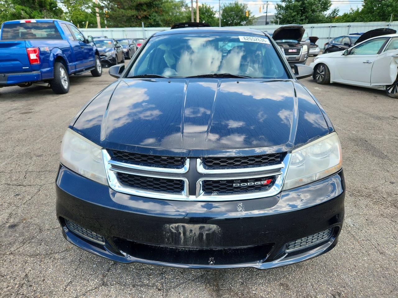 2014 Dodge Avenger Se Black vin: 1C3CDZAB5EN126665