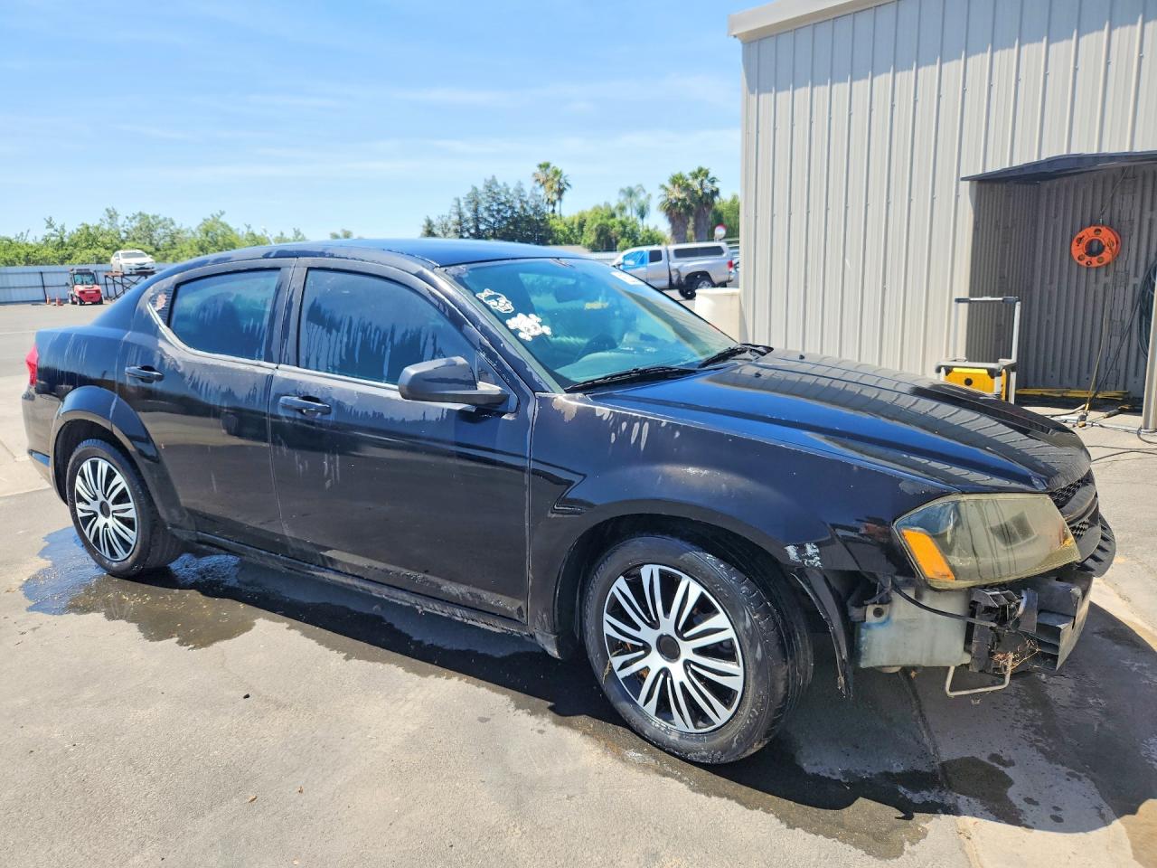 2014 Dodge Avenger Se Черный vin: 1C3CDZAB5EN127976