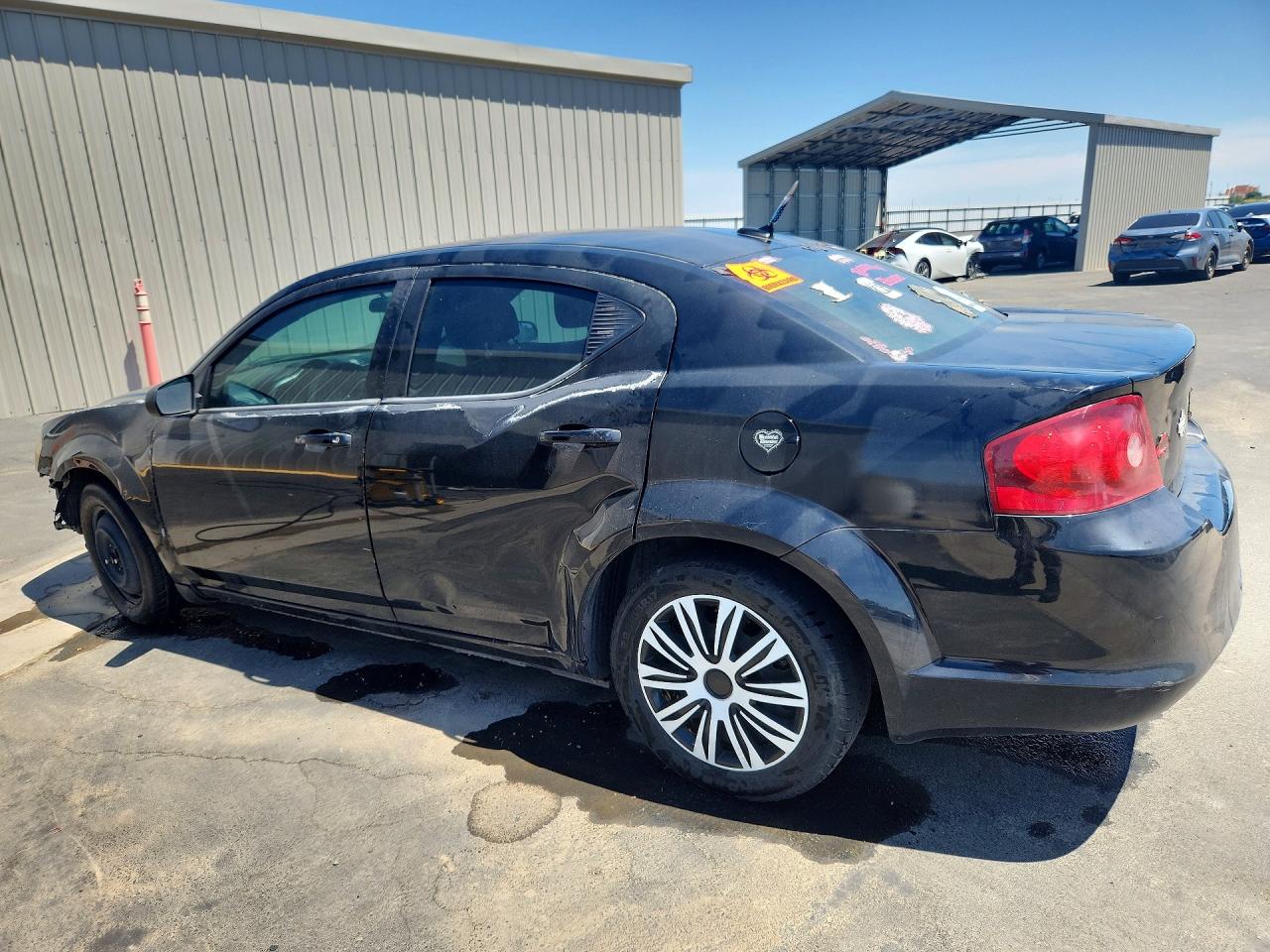 2014 Dodge Avenger Se Черный vin: 1C3CDZAB5EN127976