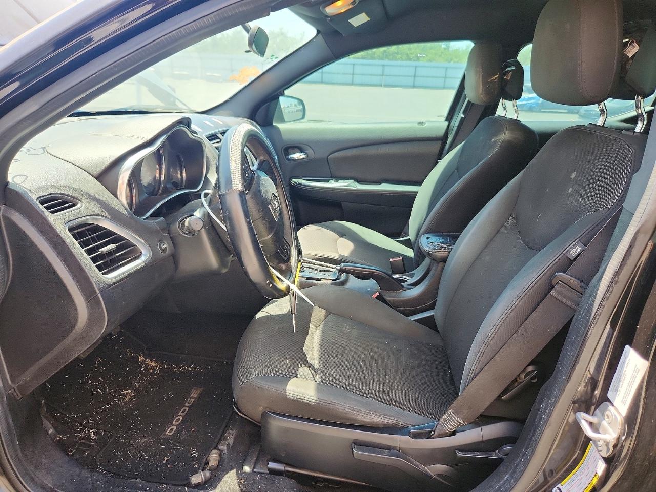 2014 Dodge Avenger Se Черный vin: 1C3CDZAB5EN127976