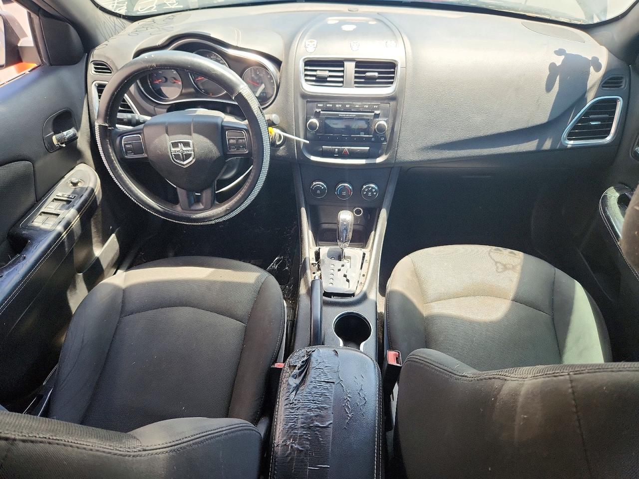 2014 Dodge Avenger Se Черный vin: 1C3CDZAB5EN127976