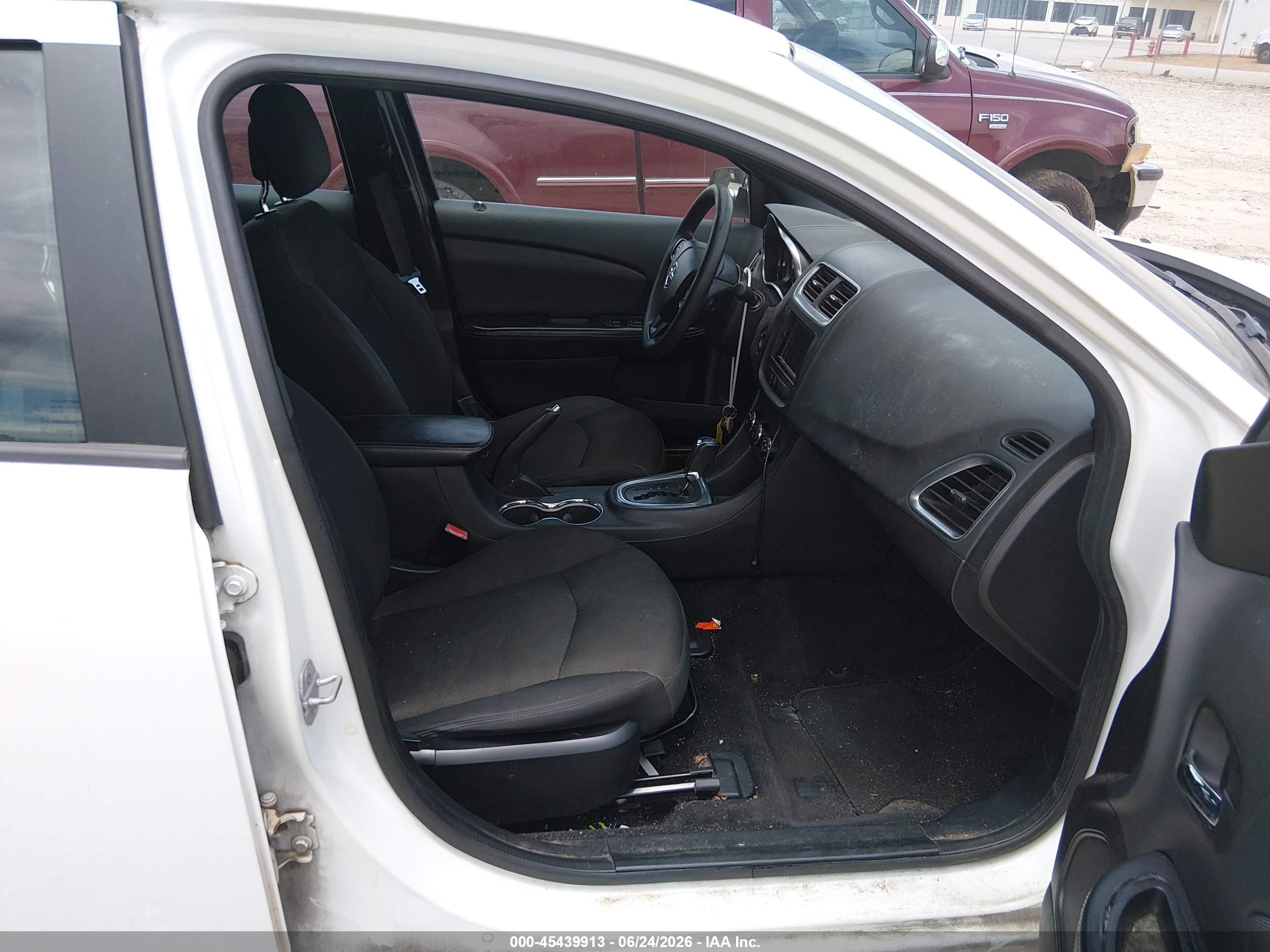 2014 Dodge Avenger Se White vin: 1C3CDZAB5EN144373