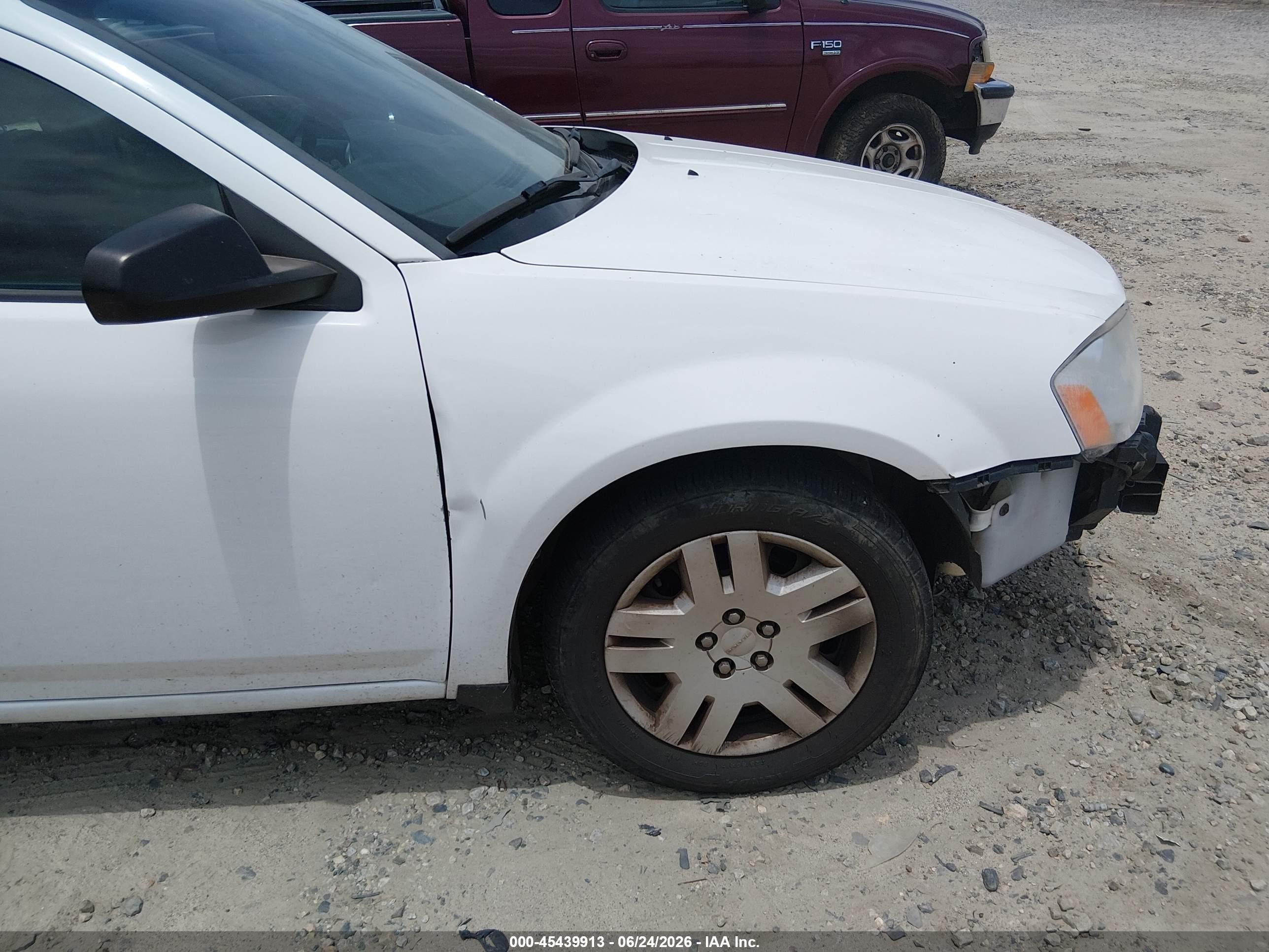 2014 Dodge Avenger Se White vin: 1C3CDZAB5EN144373