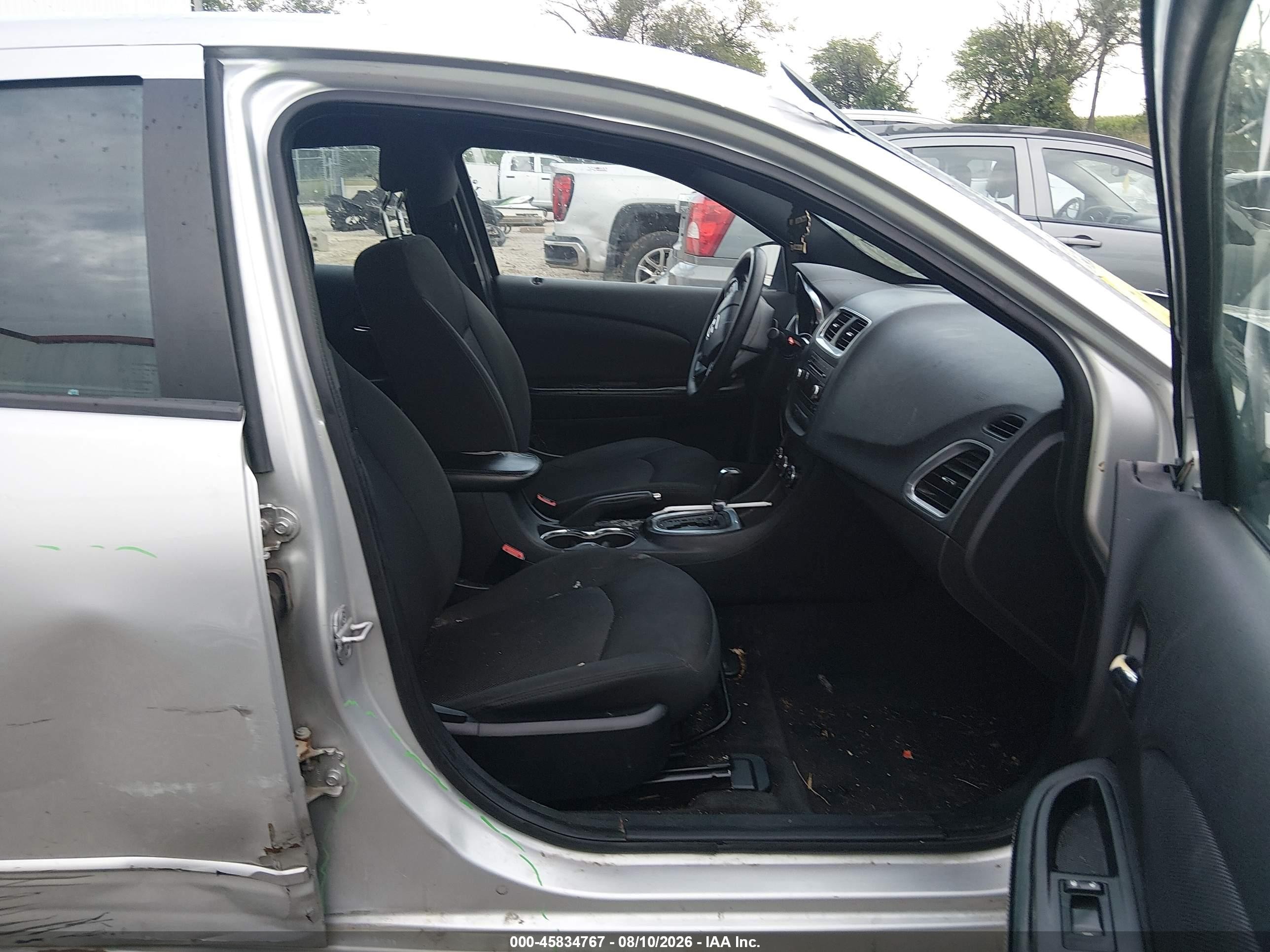 2012 Dodge Avenger Se Silver vin: 1C3CDZAB6CN324006