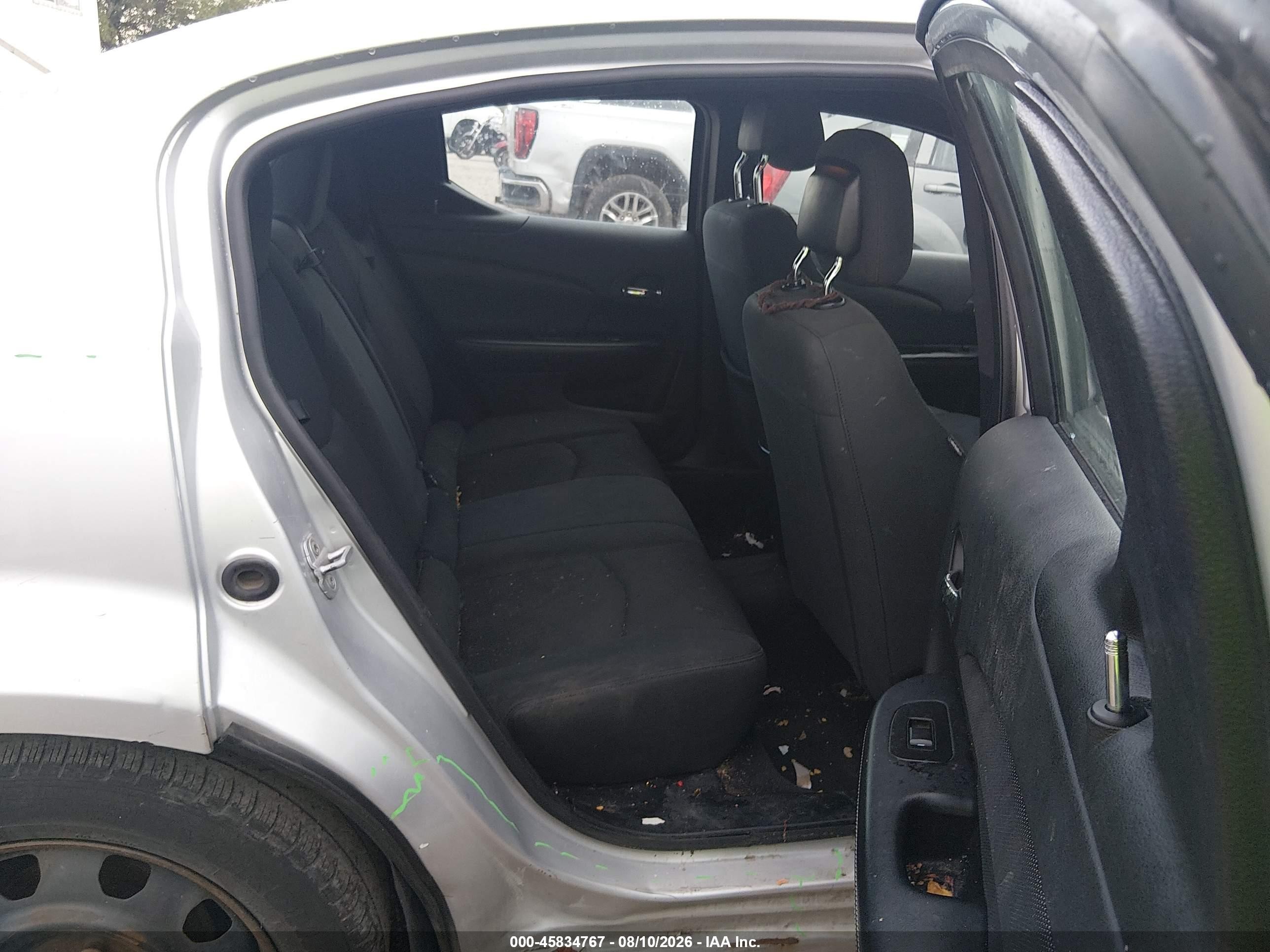 2012 Dodge Avenger Se Silver vin: 1C3CDZAB6CN324006