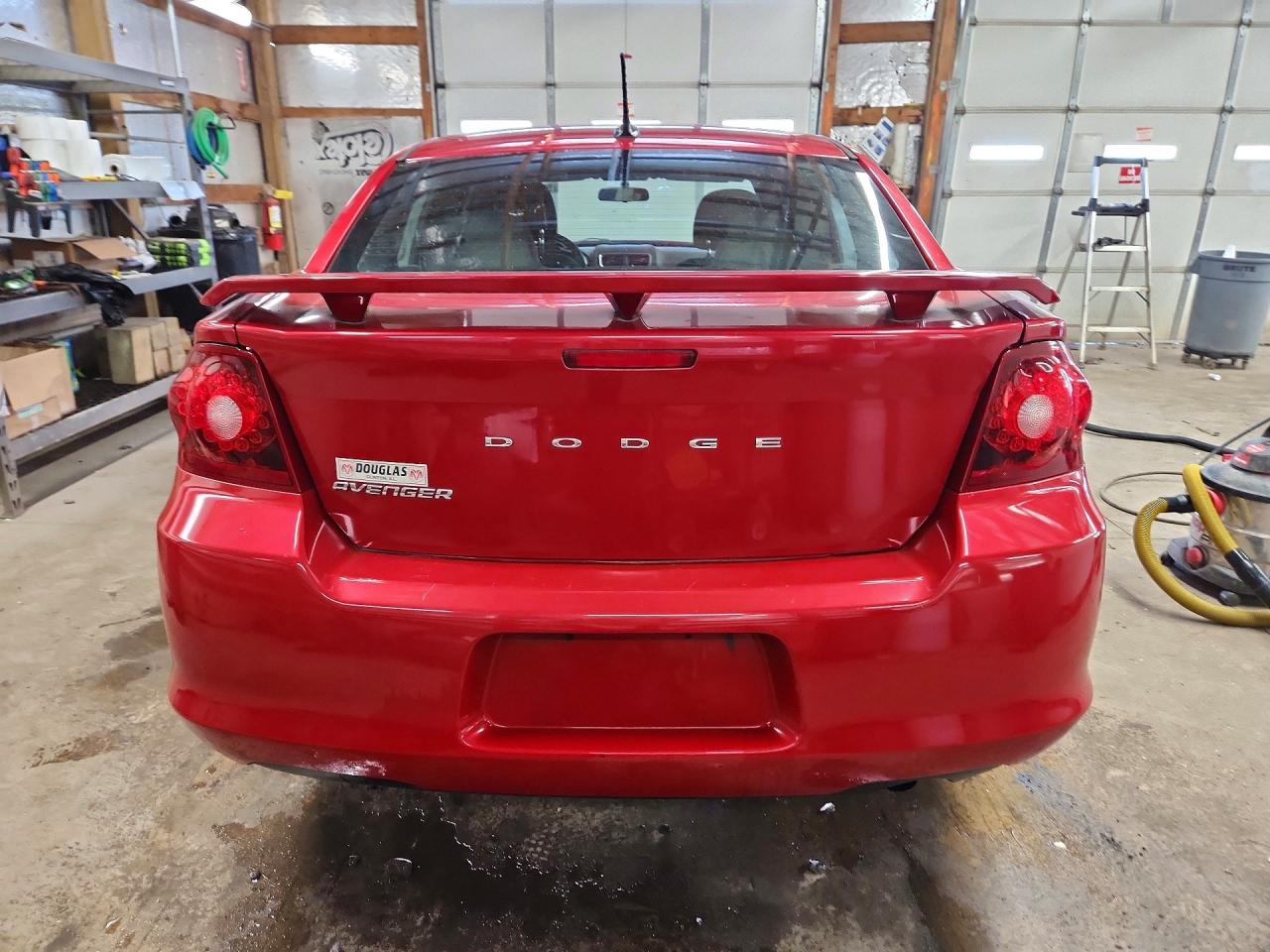 2013 Dodge Avenger Se Red vin: 1C3CDZAB6DN518391