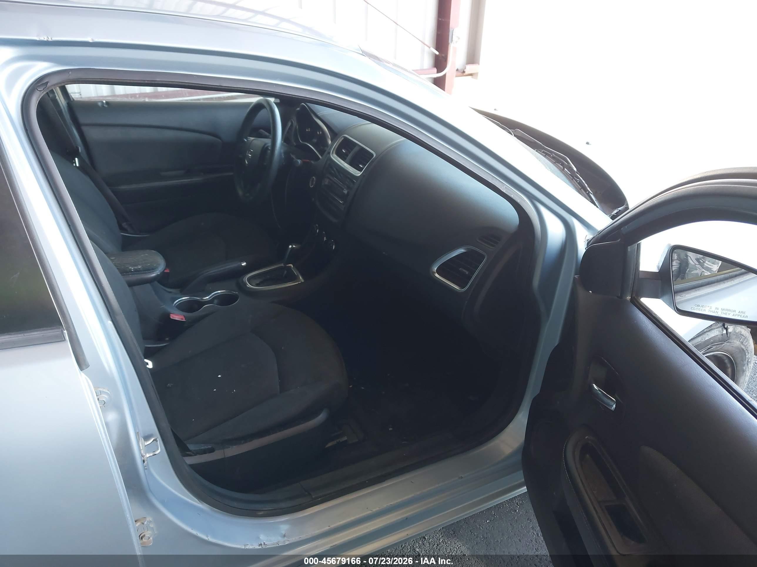 2013 Dodge Avenger Se Light Blue vin: 1C3CDZAB6DN558759