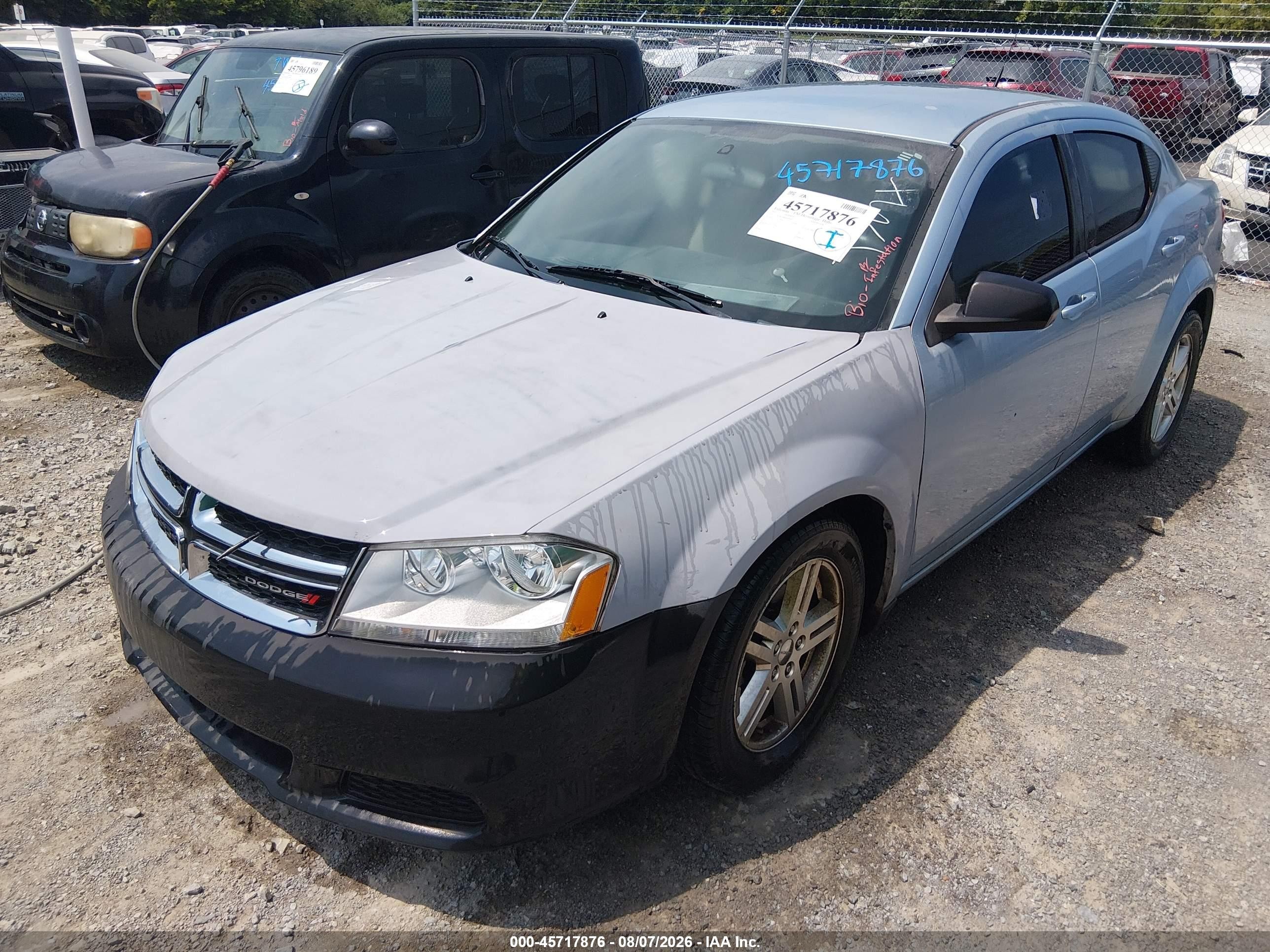 2013 Dodge Avenger Se Blue vin: 1C3CDZAB6DN700835