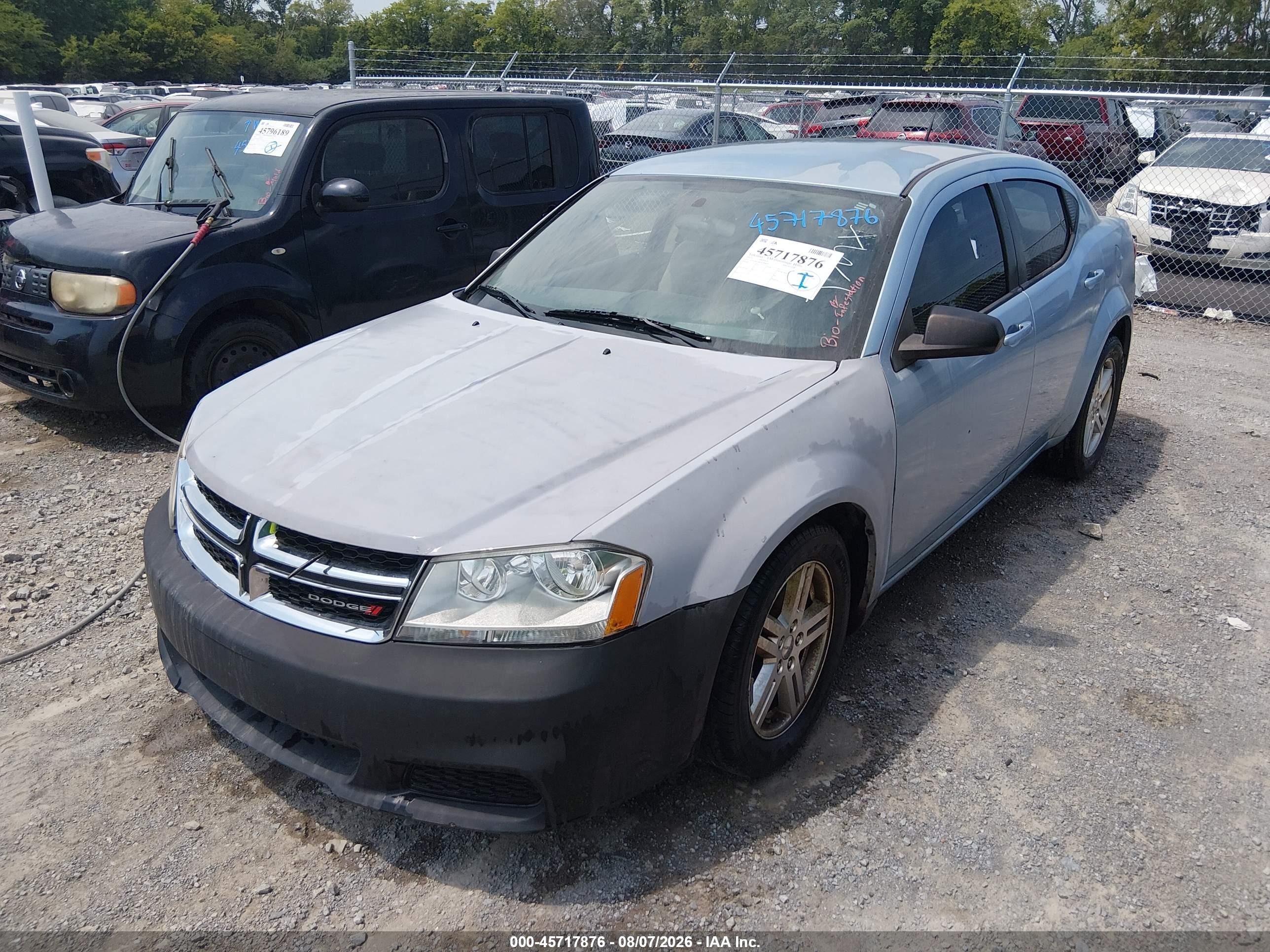 2013 Dodge Avenger Se Blue vin: 1C3CDZAB6DN700835