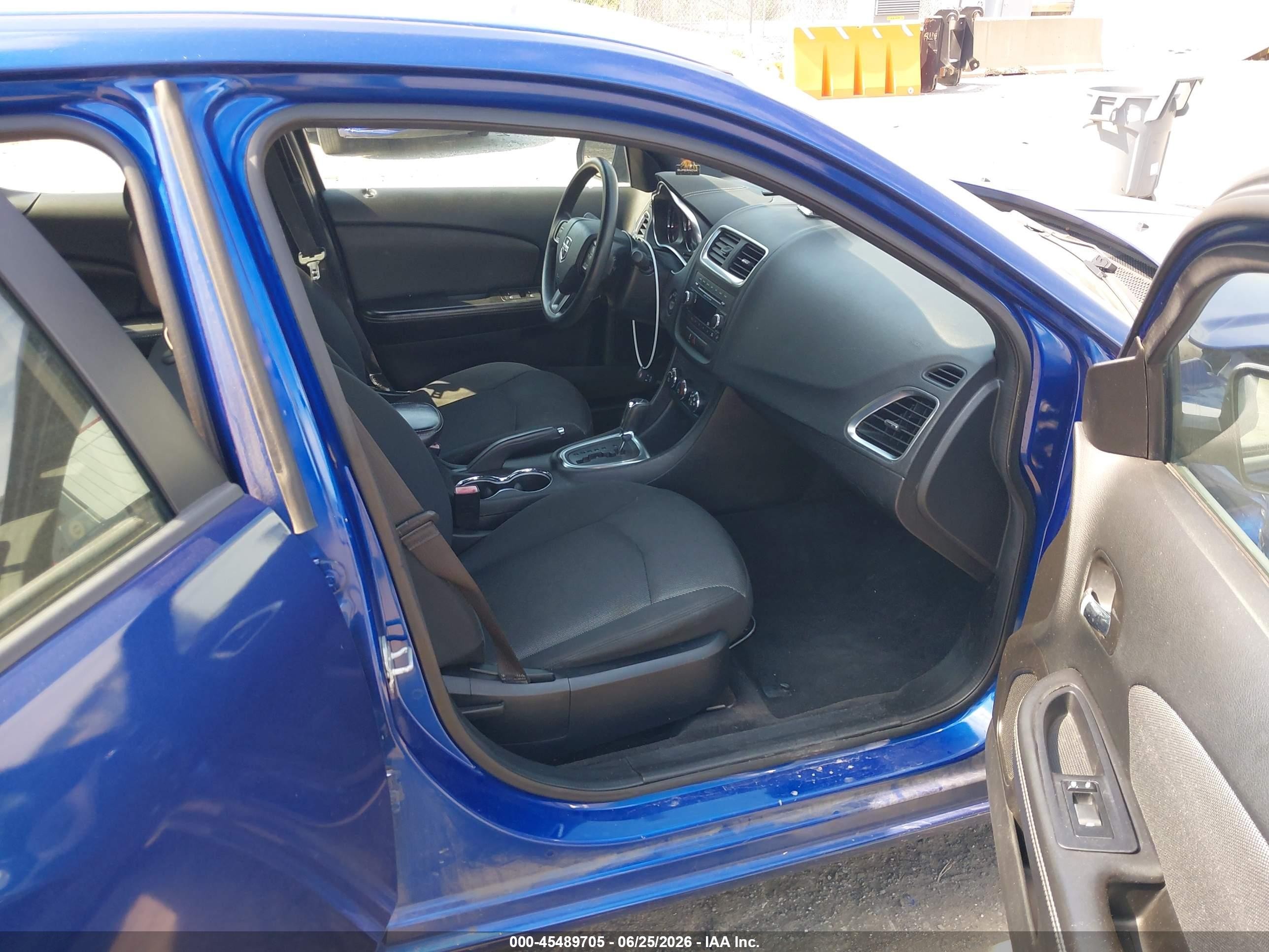 2013 Dodge Avenger Se Blue vin: 1C3CDZAB6DN753793