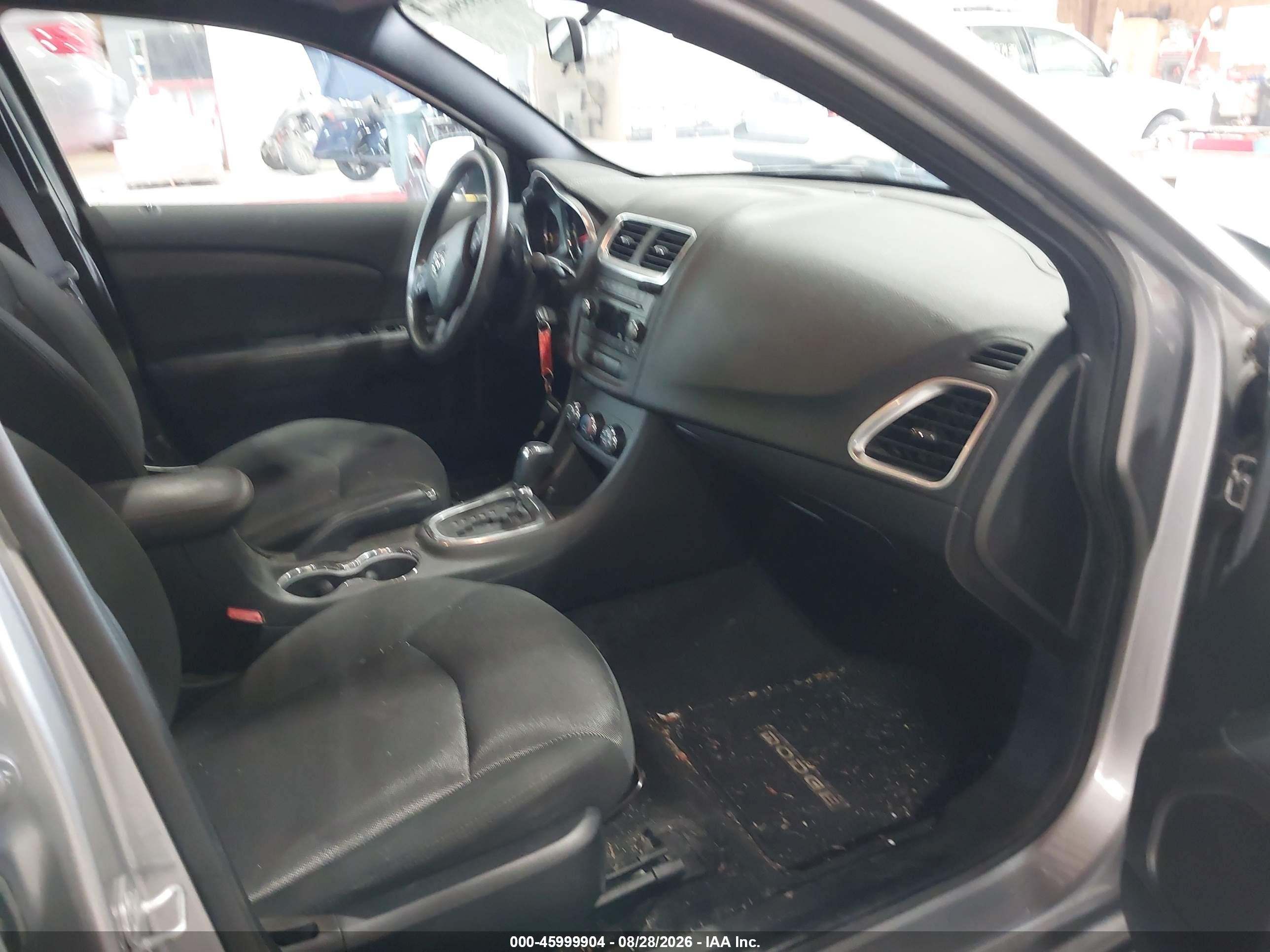 2014 Dodge Avenger Se Silver vin: 1C3CDZAB6EN113536