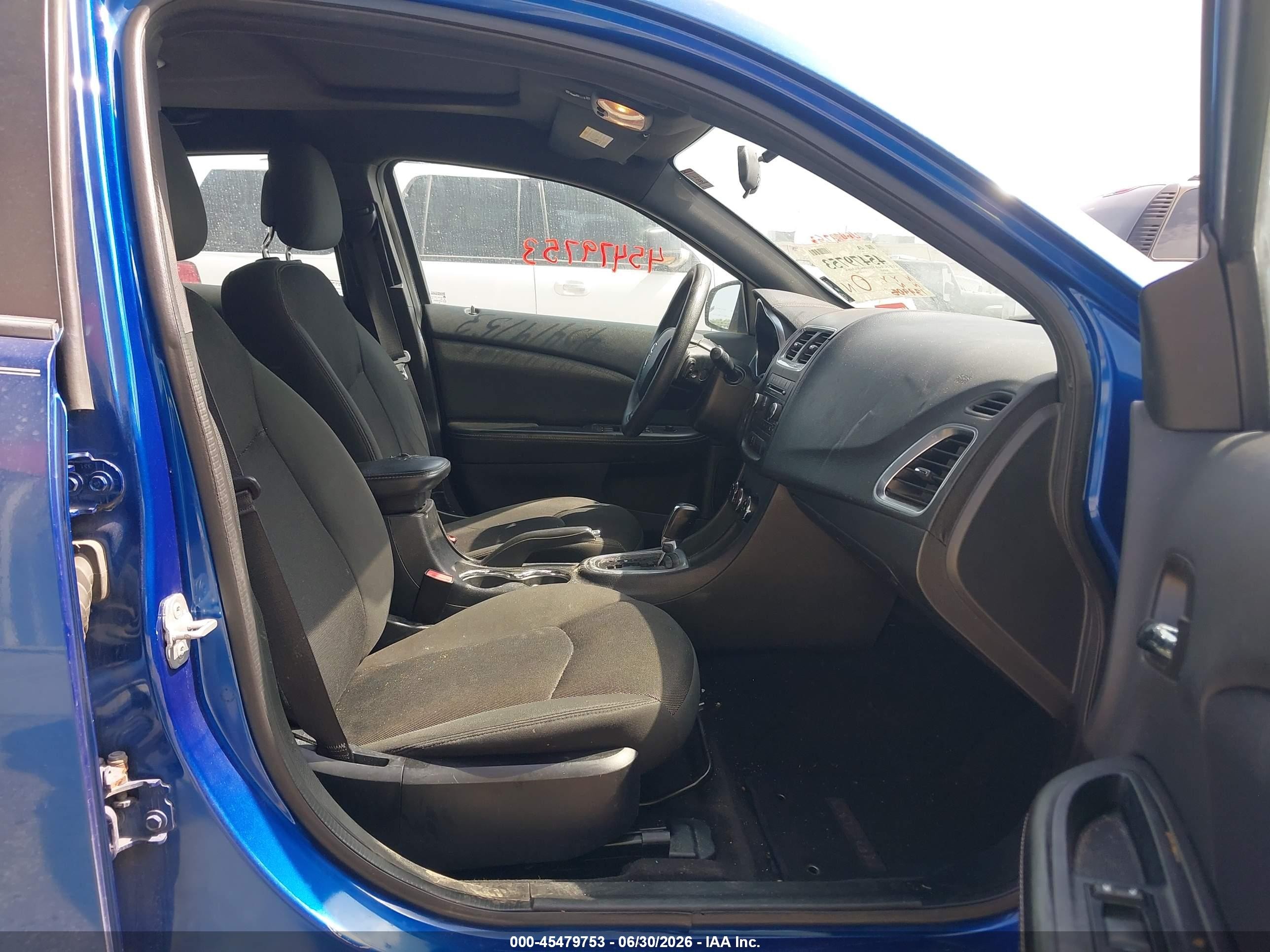 2014 Dodge Avenger Se Blue vin: 1C3CDZAB6EN129428