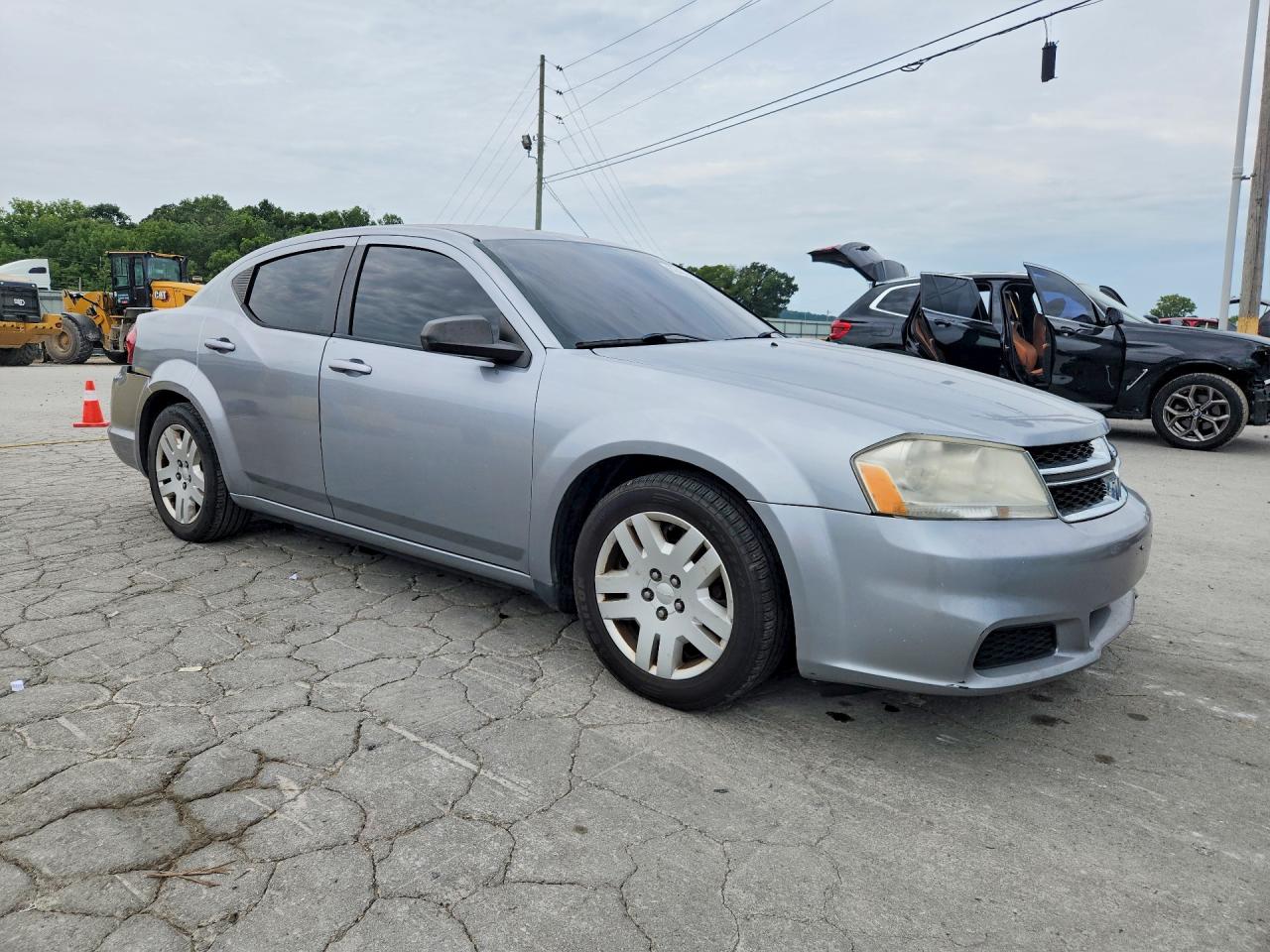 2014 Dodge Avenger Se Silver vin: 1C3CDZAB6EN162588