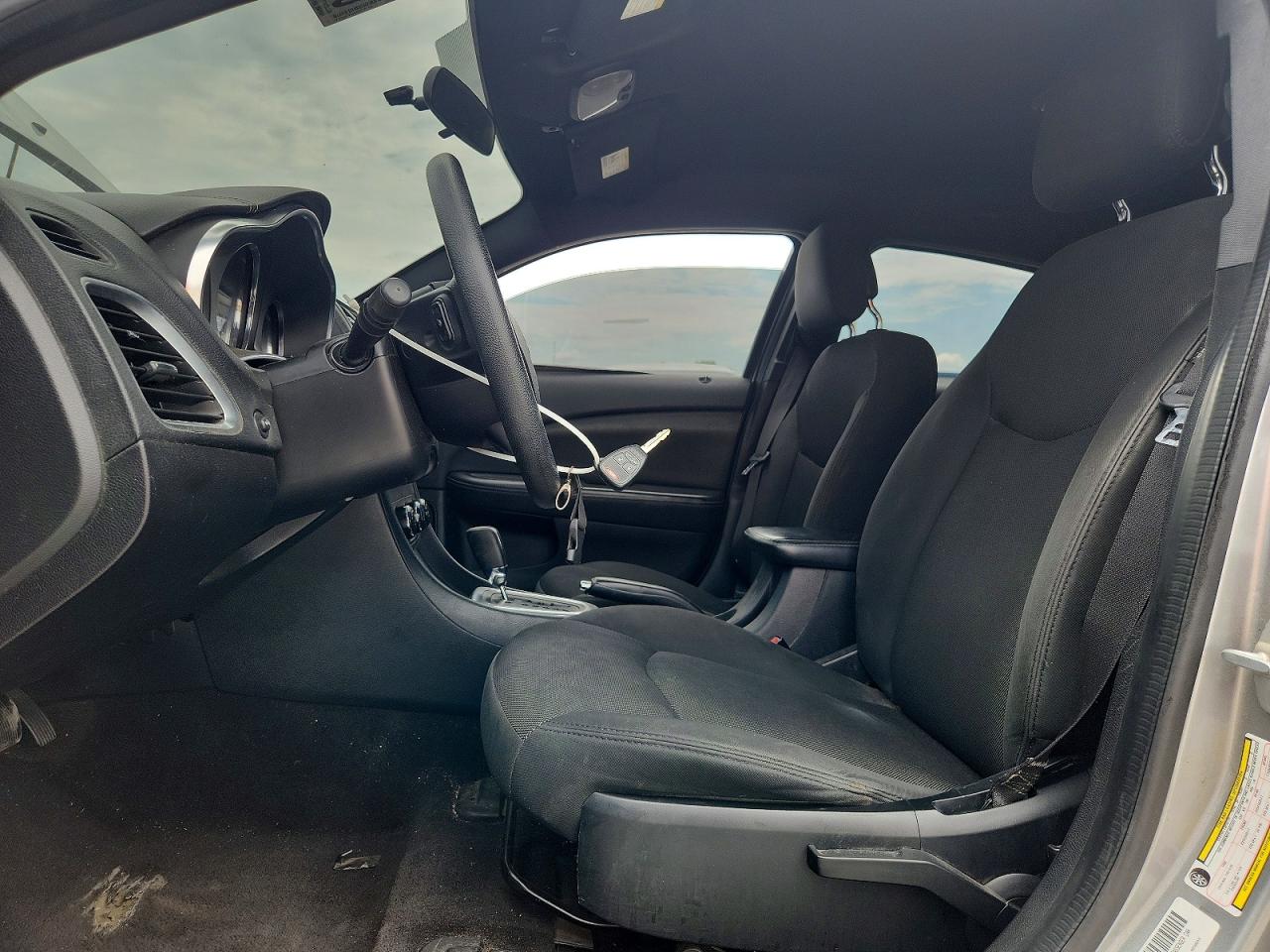2014 Dodge Avenger Se Silver vin: 1C3CDZAB6EN162588