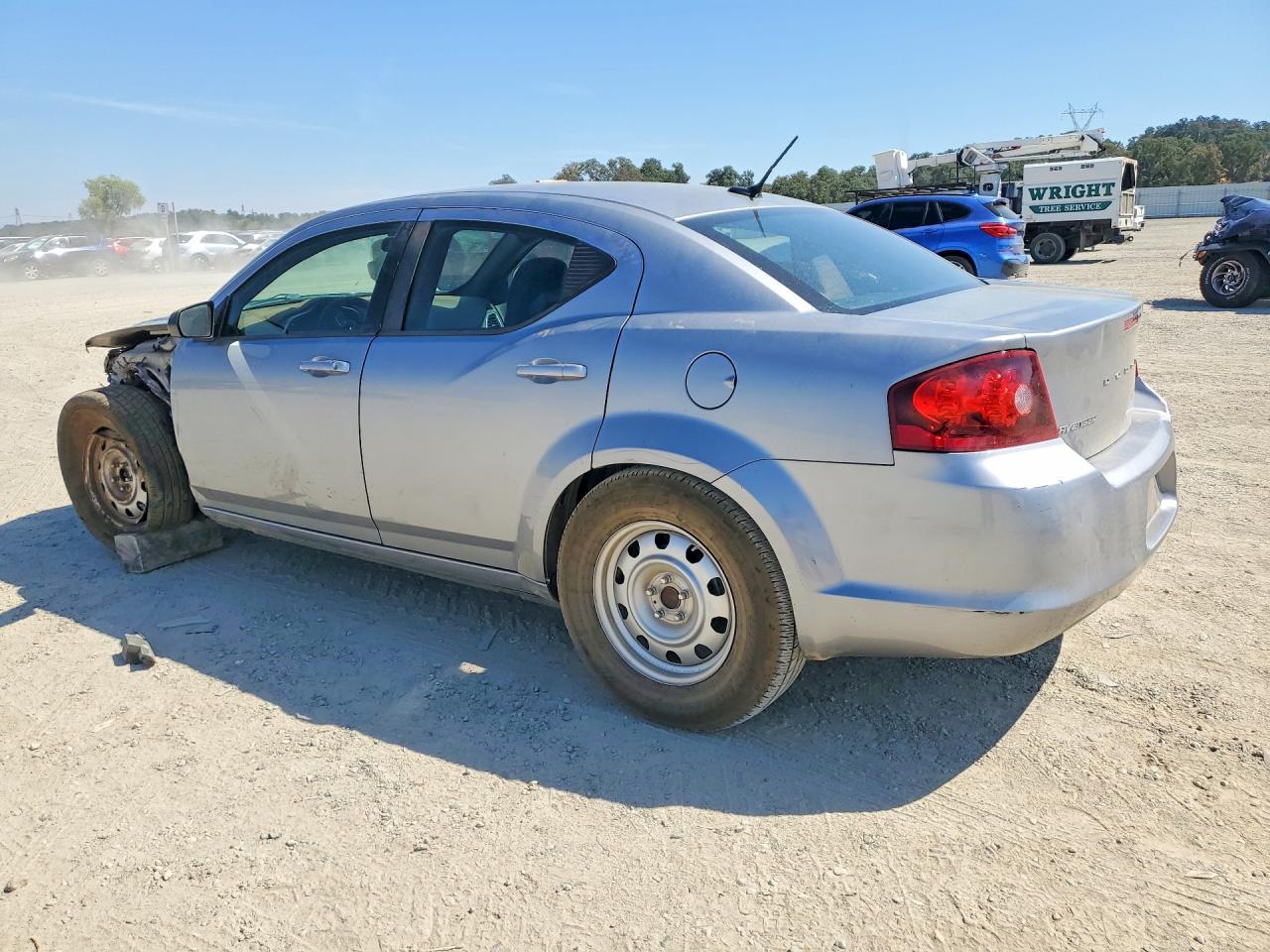 2014 Dodge Avenger Se Серебряный vin: 1C3CDZAB6EN180847