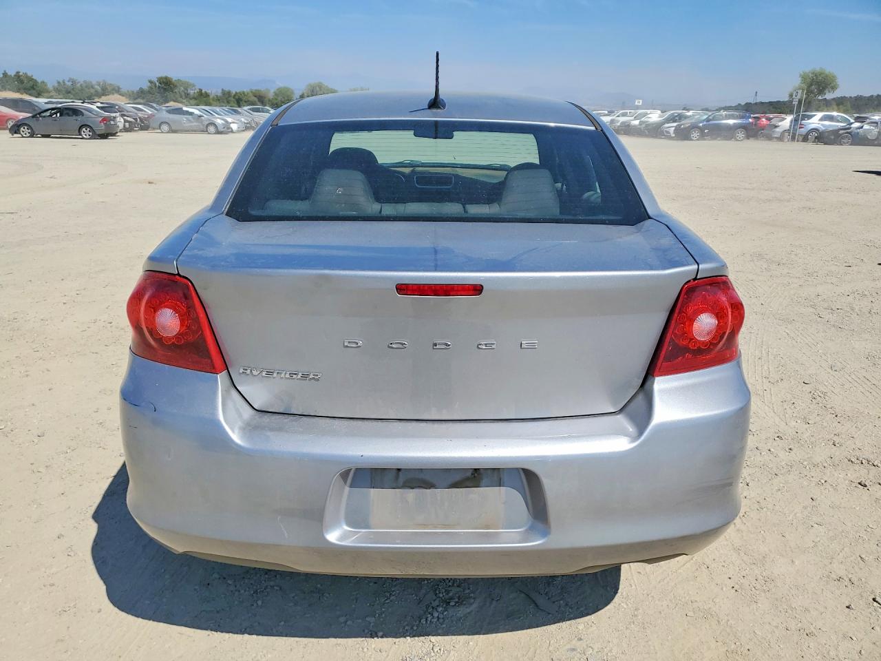2014 Dodge Avenger Se Серебряный vin: 1C3CDZAB6EN180847