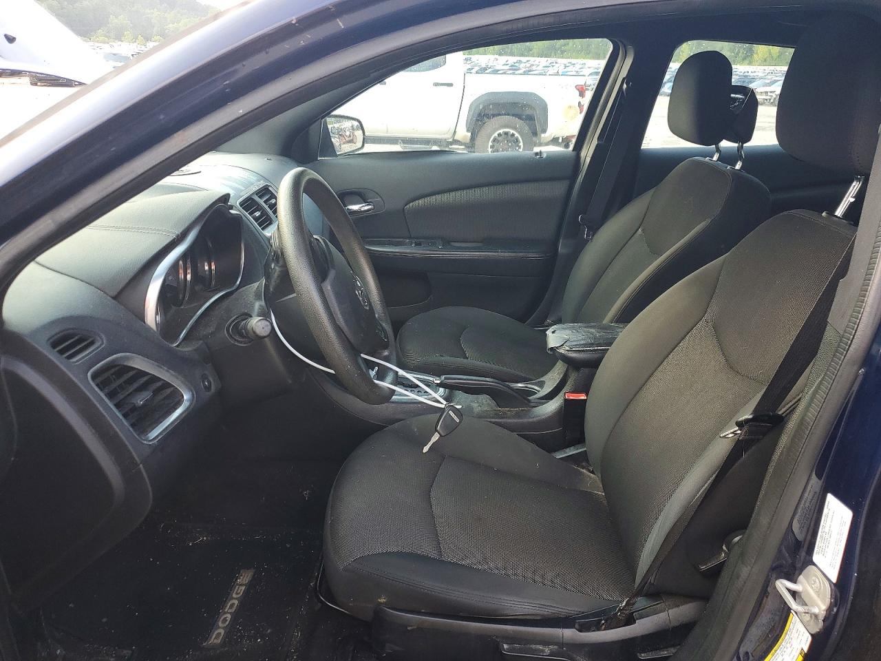 2014 Dodge Avenger Se Blue vin: 1C3CDZAB6EN189323