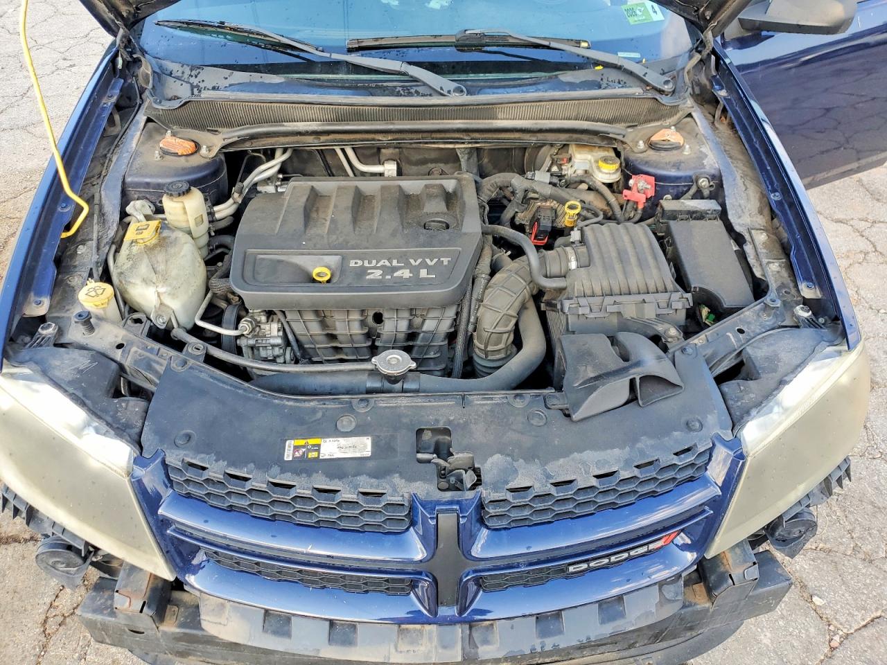 2014 Dodge Avenger Se Blue vin: 1C3CDZAB6EN189323
