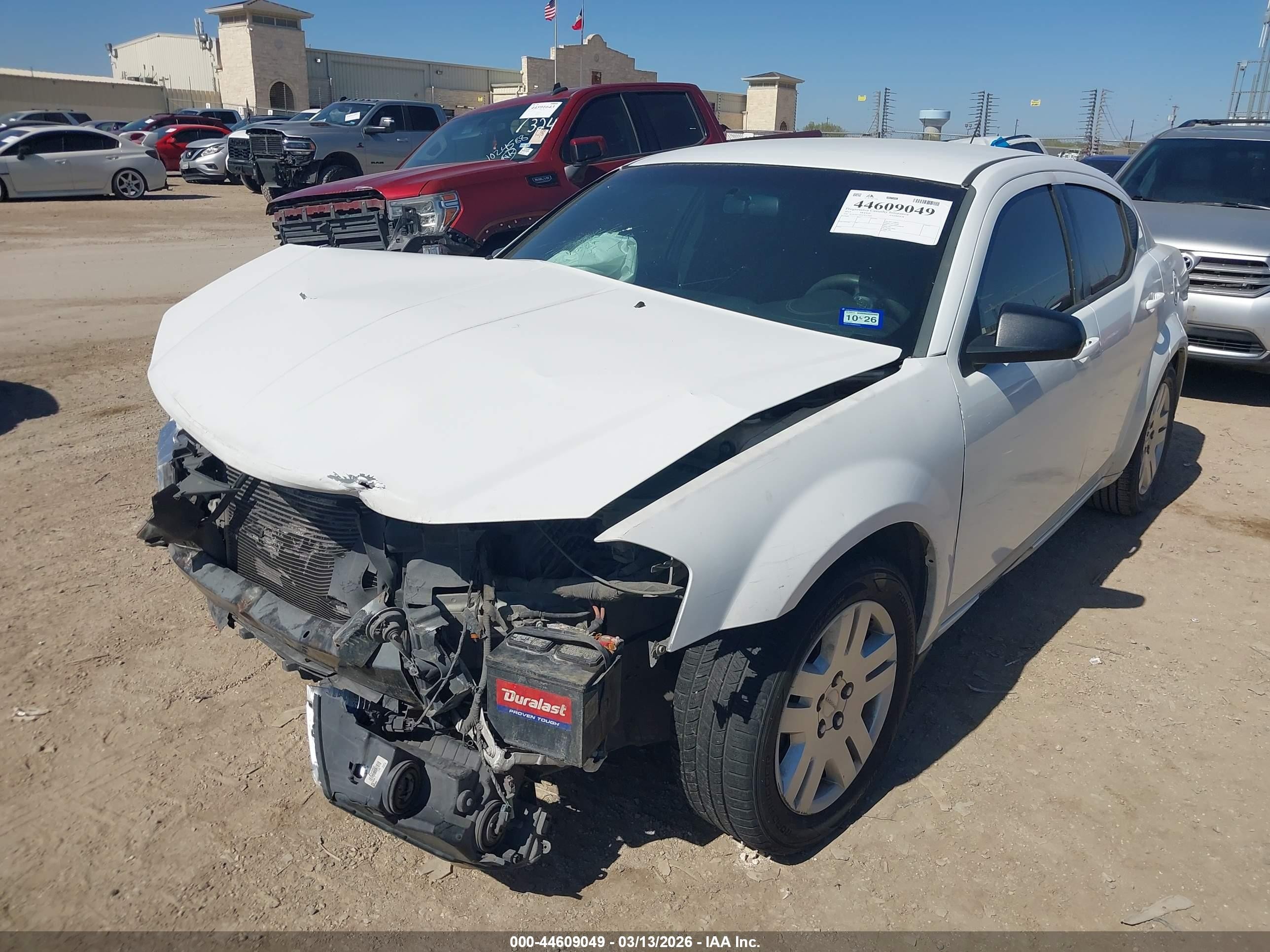 2012 Dodge Avenger Se Белый vin: 1C3CDZAB7CN111050