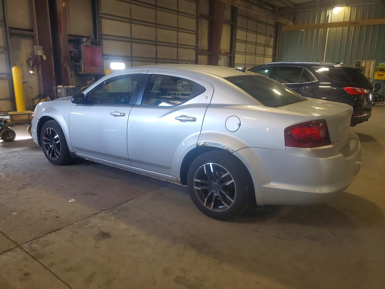 2012 Dodge Avenger White vin: 1C3CDZAB7CN171605
