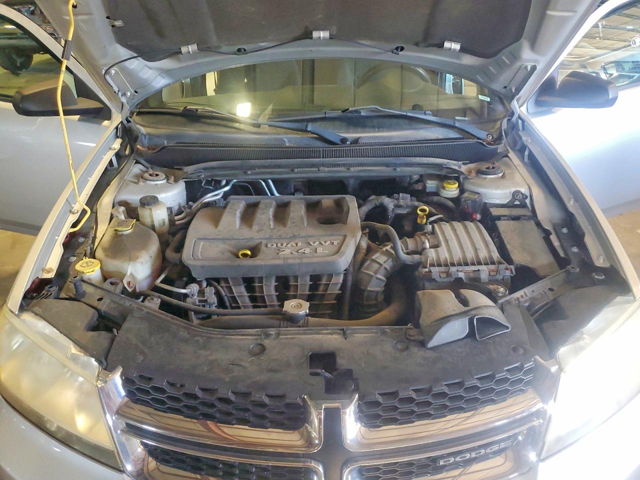2012 Dodge Avenger White vin: 1C3CDZAB7CN171605