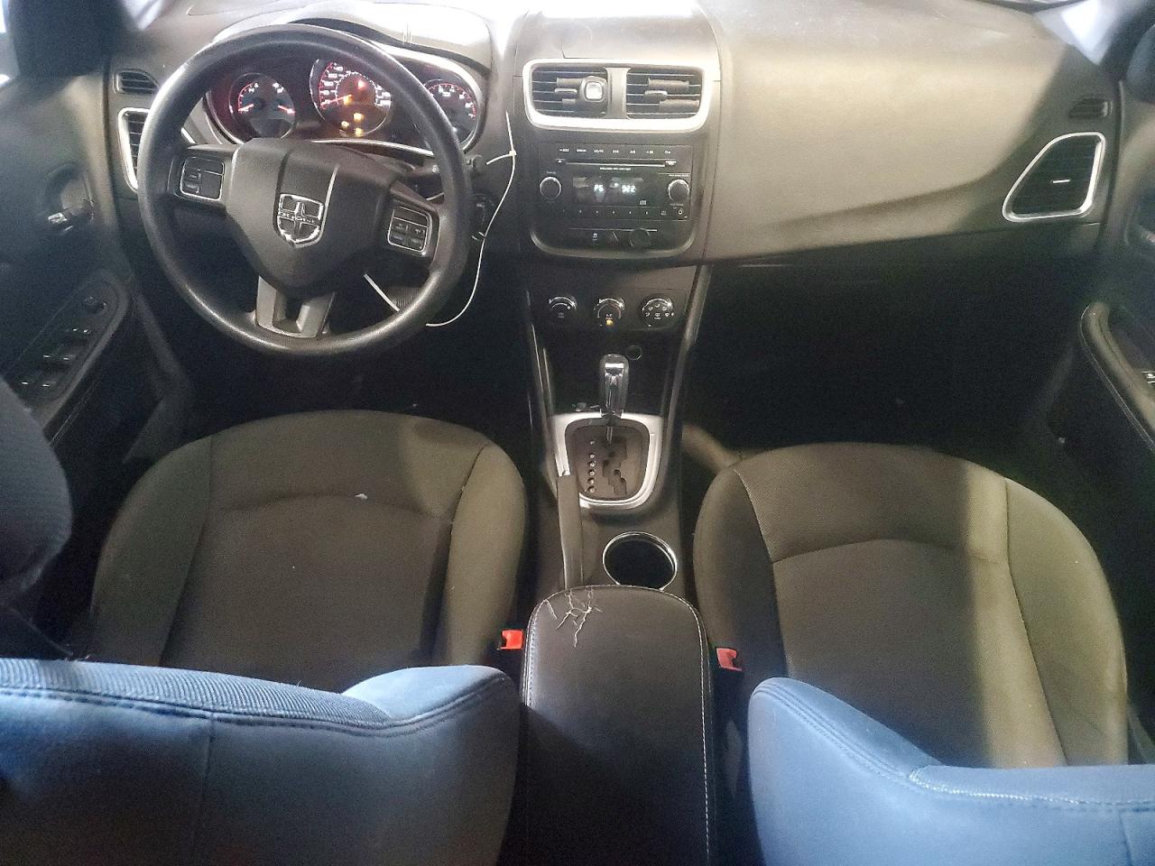 2012 Dodge Avenger White vin: 1C3CDZAB7CN171605