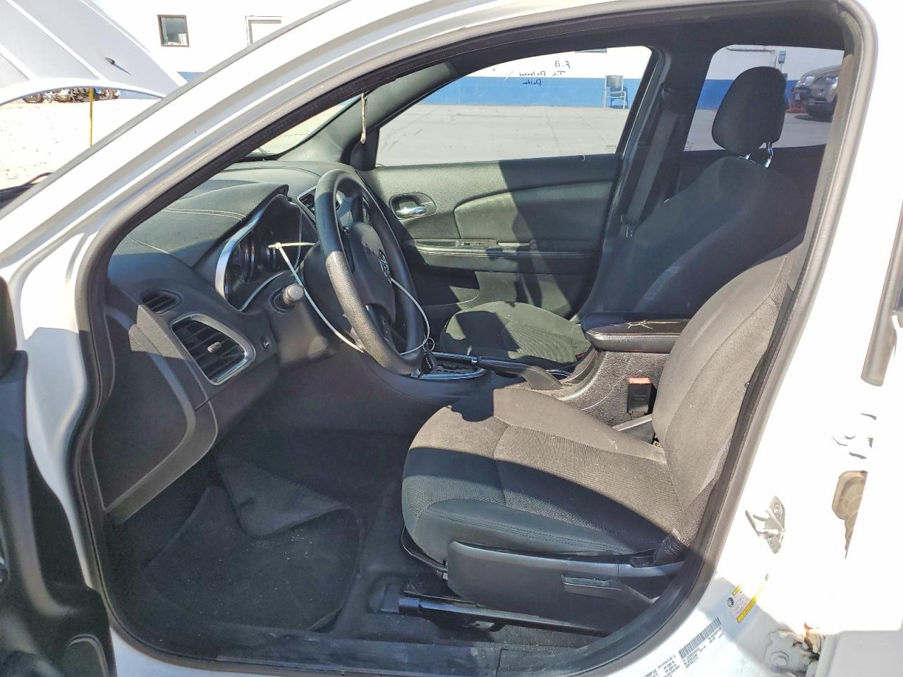 2012 Dodge Avenger Se White vin: 1C3CDZAB7CN324581