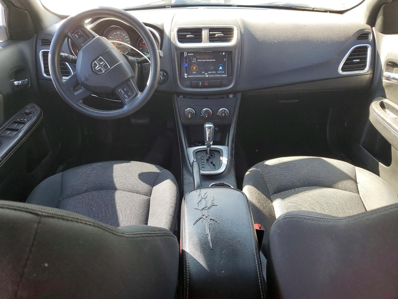 2012 Dodge Avenger Se White vin: 1C3CDZAB7CN324581