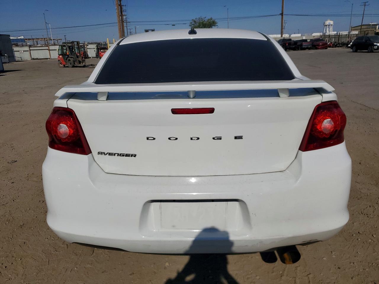 2013 Dodge Avenger Se Белый vin: 1C3CDZAB7DN518271