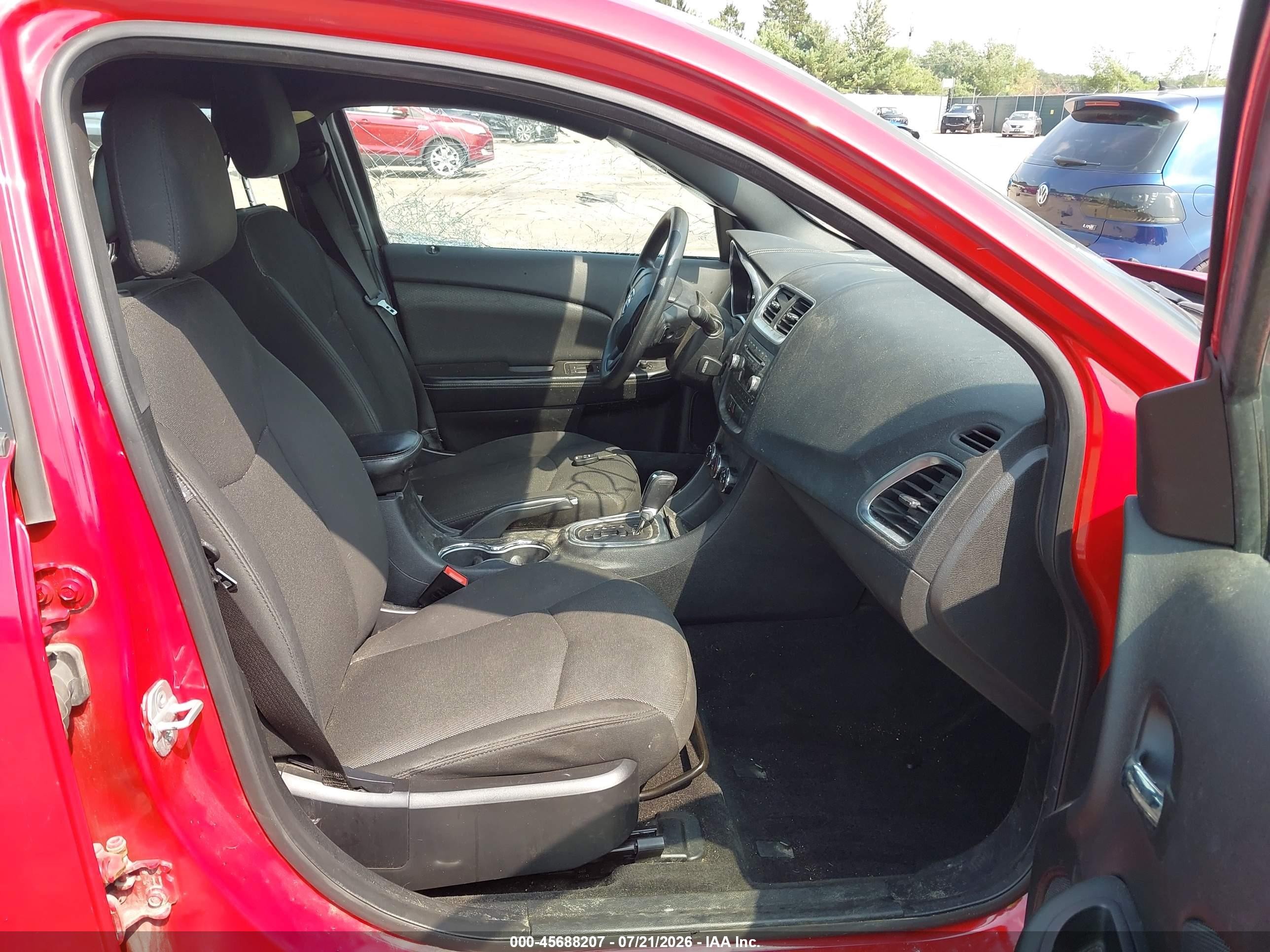 2013 Dodge Avenger Se Красный vin: 1C3CDZAB7DN535359