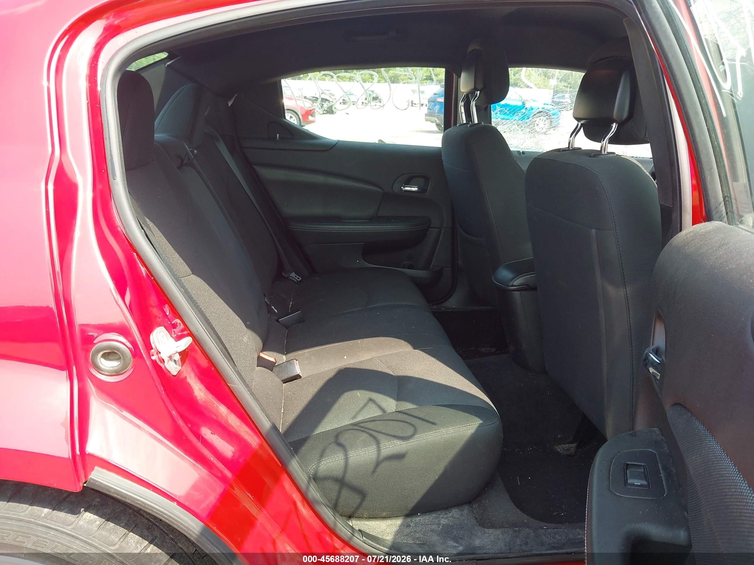 2013 Dodge Avenger Se Красный vin: 1C3CDZAB7DN535359