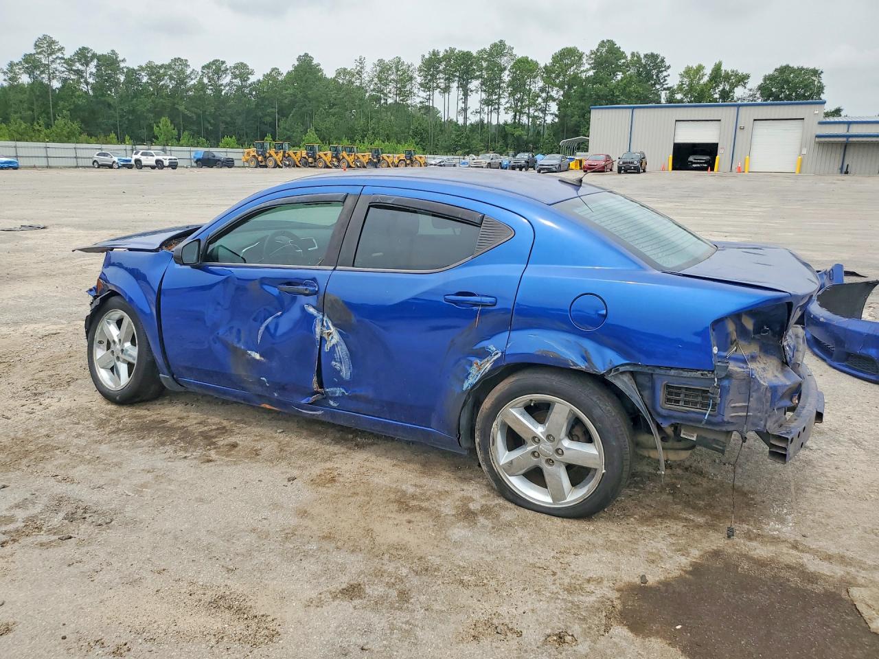 2013 Dodge Avenger Se Blue vin: 1C3CDZAB7DN610593