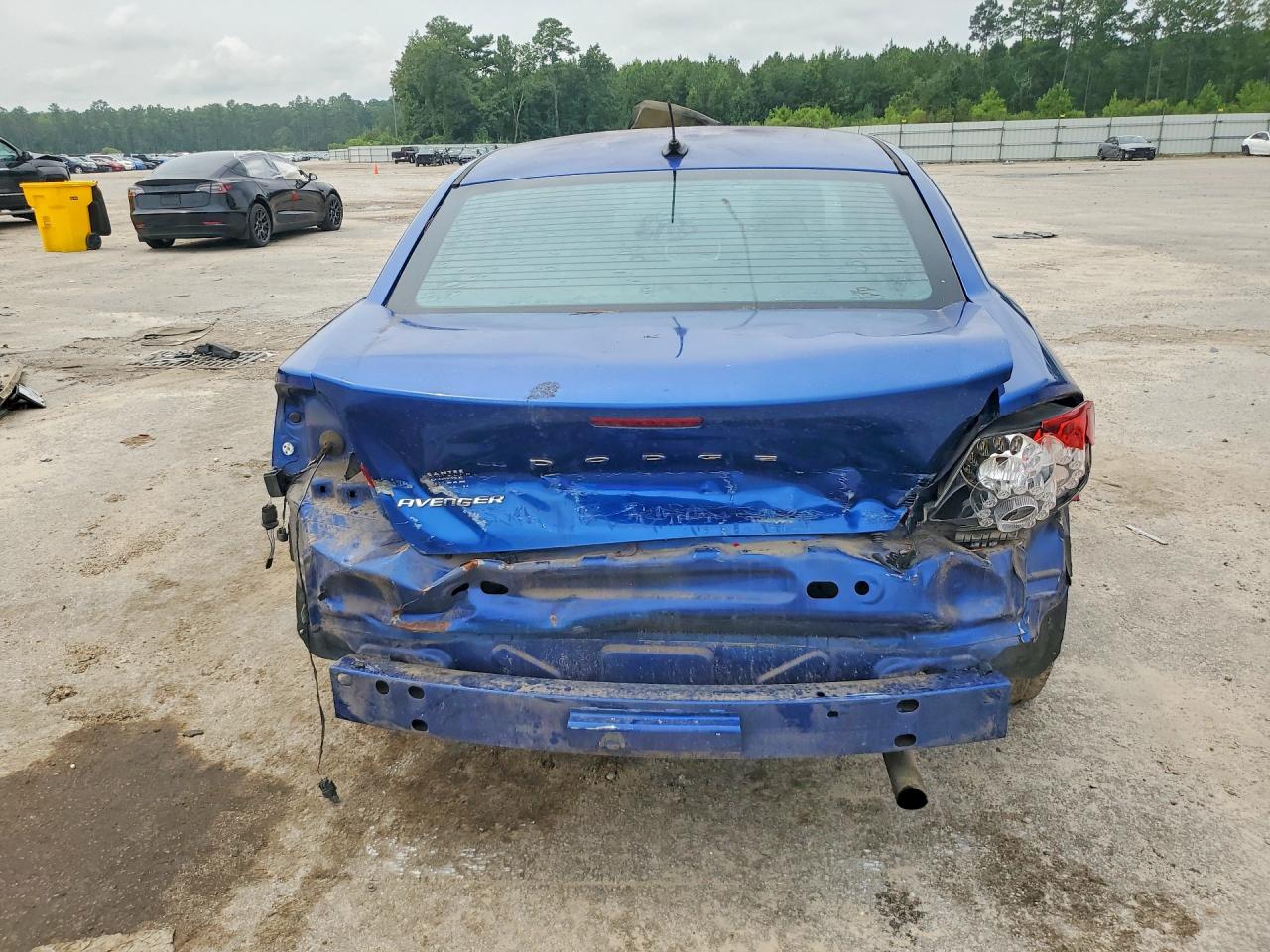 2013 Dodge Avenger Se Blue vin: 1C3CDZAB7DN610593