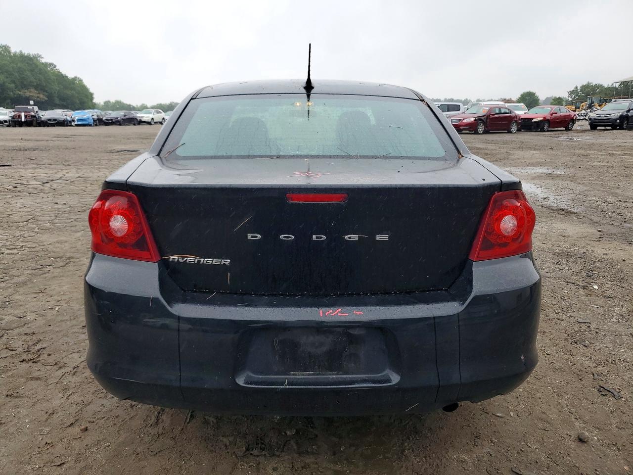 2013 Dodge Avenger Se Черный vin: 1C3CDZAB7DN642704