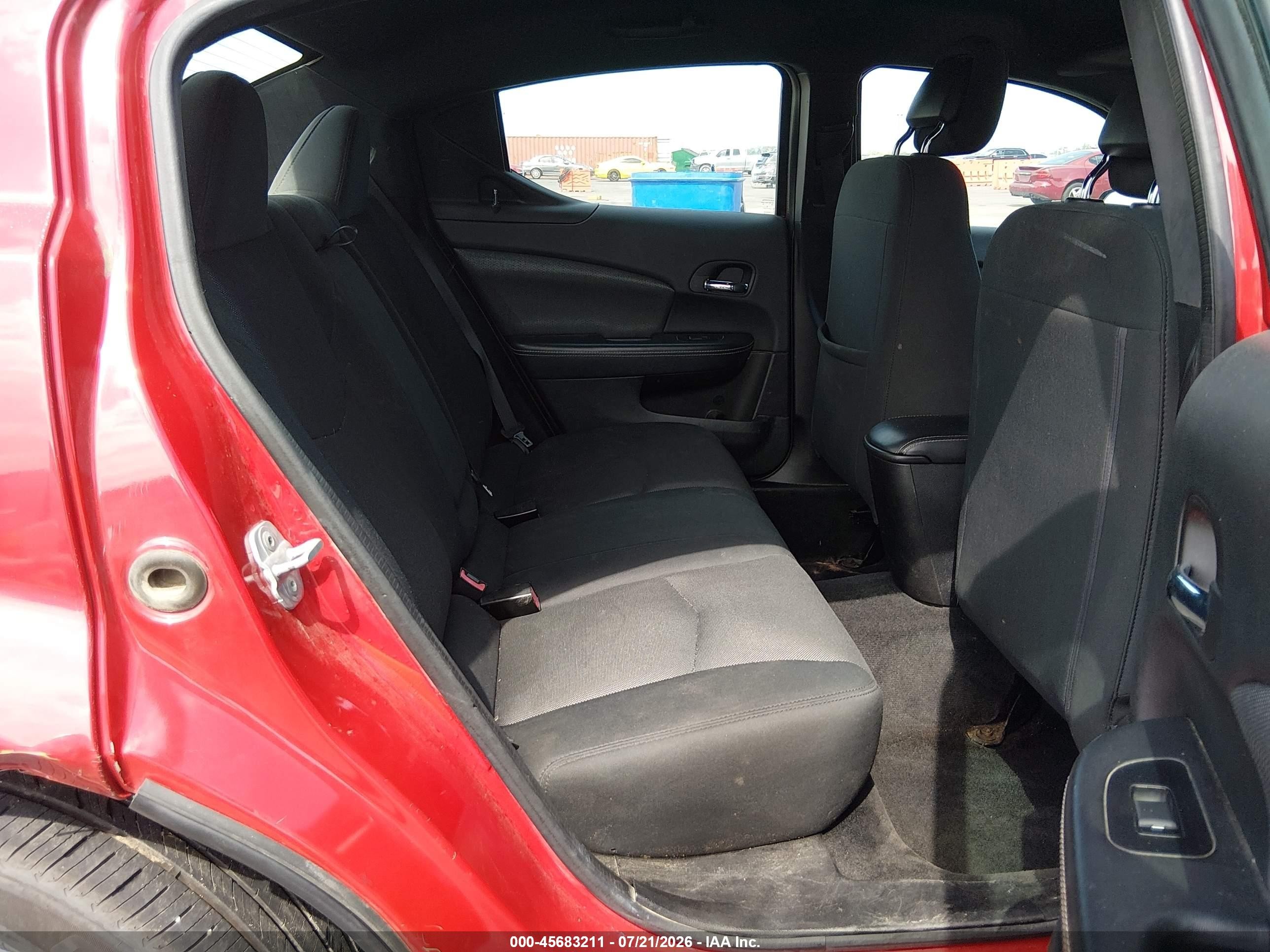 2014 Dodge Avenger Se Red vin: 1C3CDZAB7EN146951