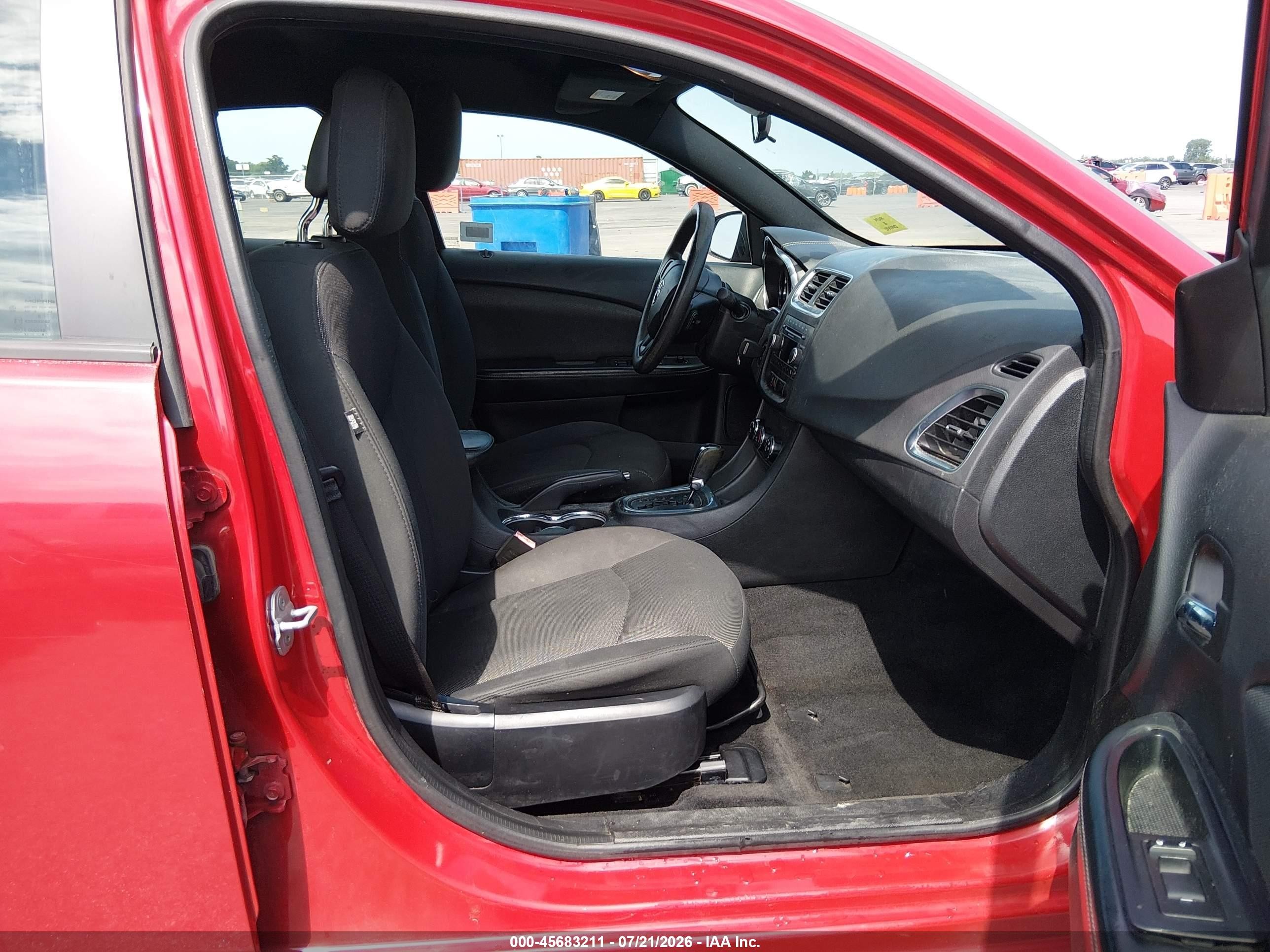 2014 Dodge Avenger Se Red vin: 1C3CDZAB7EN146951