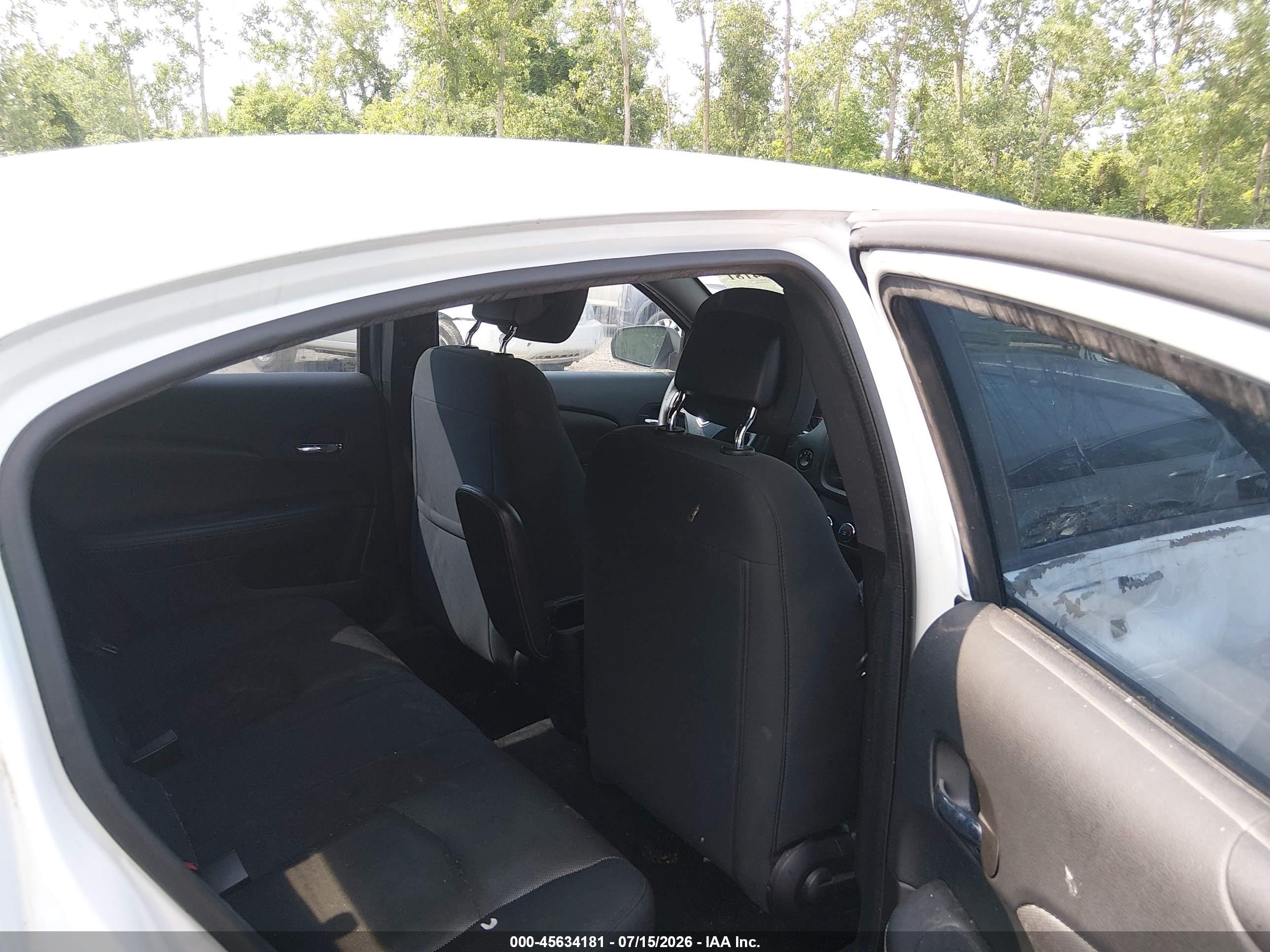 2014 Dodge Avenger Se Белый vin: 1C3CDZAB7EN166259