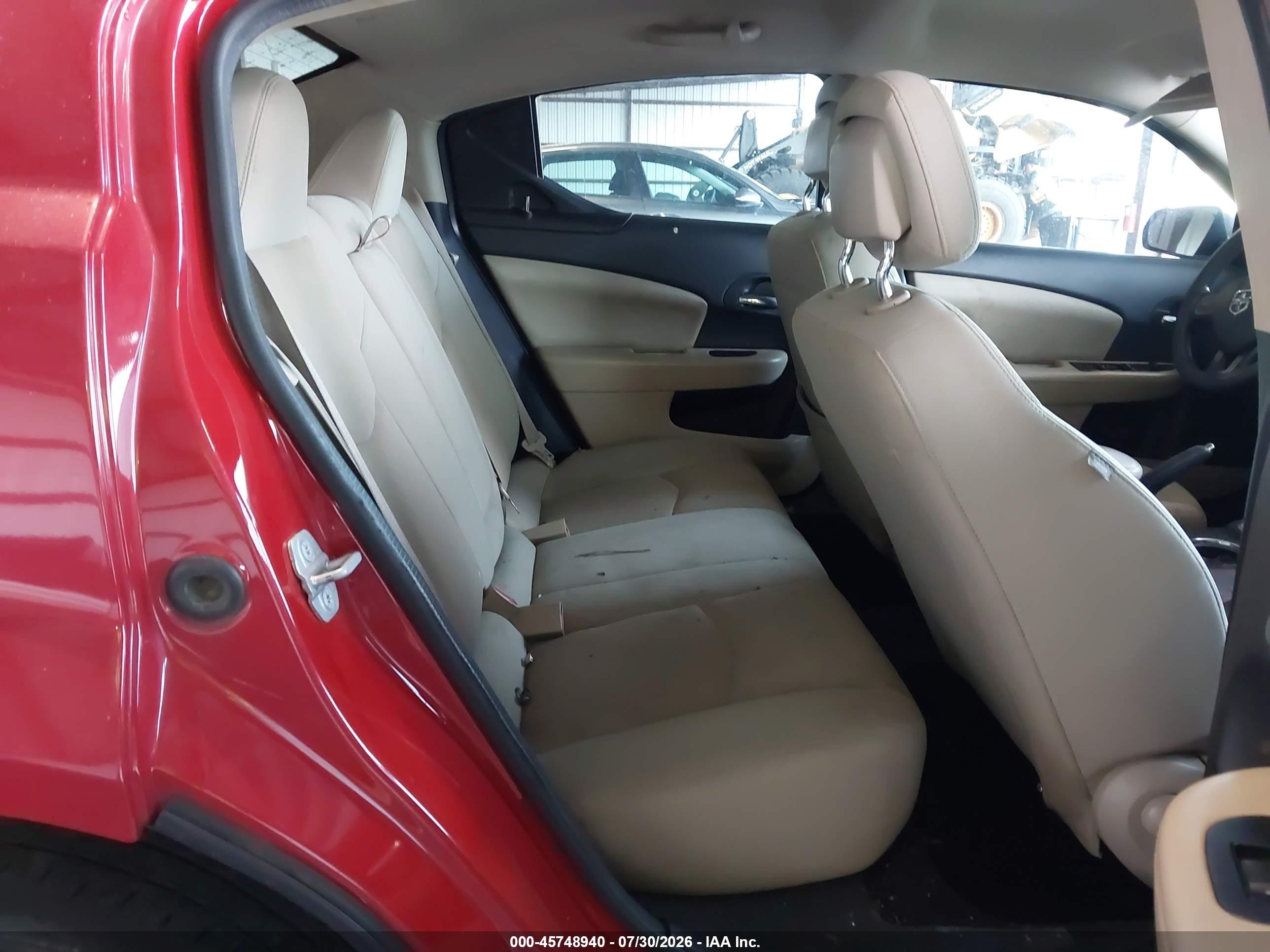 2014 Dodge Avenger Se Red vin: 1C3CDZAB7EN181392
