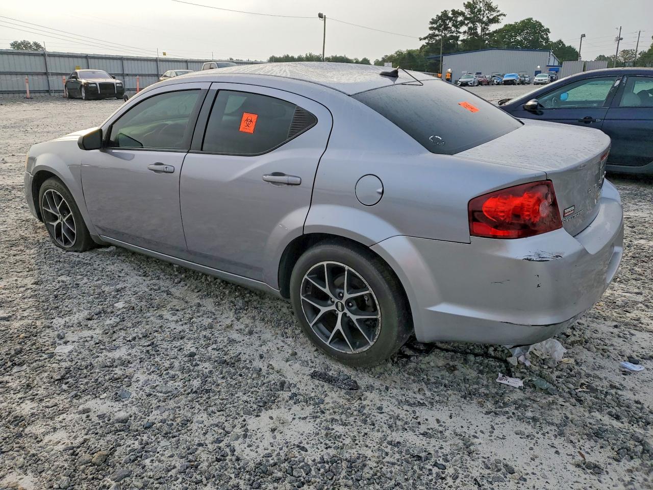2014 Dodge Avenger Se Silver vin: 1C3CDZAB7EN203505